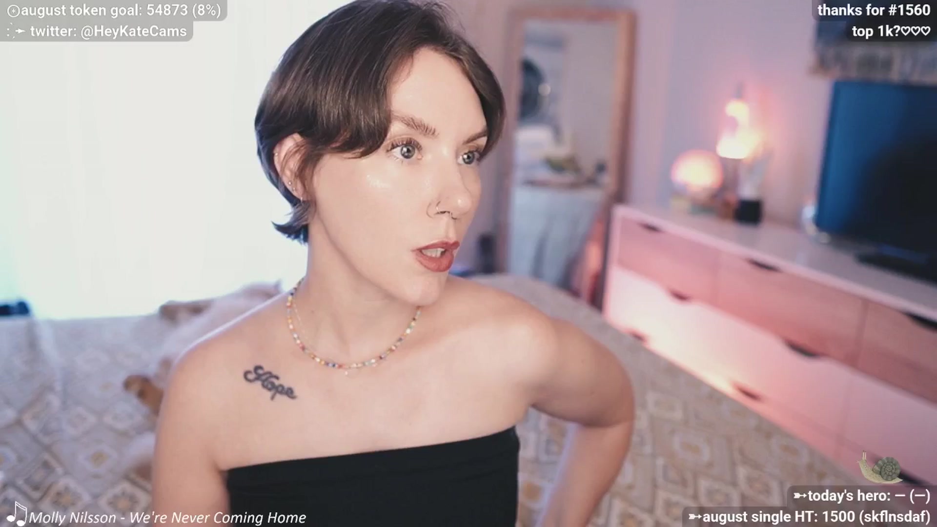 Gallery image thumbnail from HeyKate's myfreecams stream on, 08/07/2025, 23:53 image 18 of 20