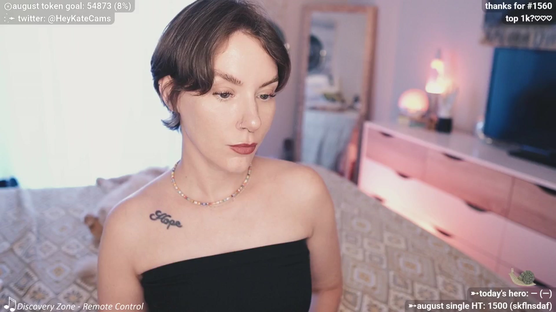 Gallery image thumbnail from HeyKate's myfreecams stream on, 08/07/2025, 23:53 image 6 of 20