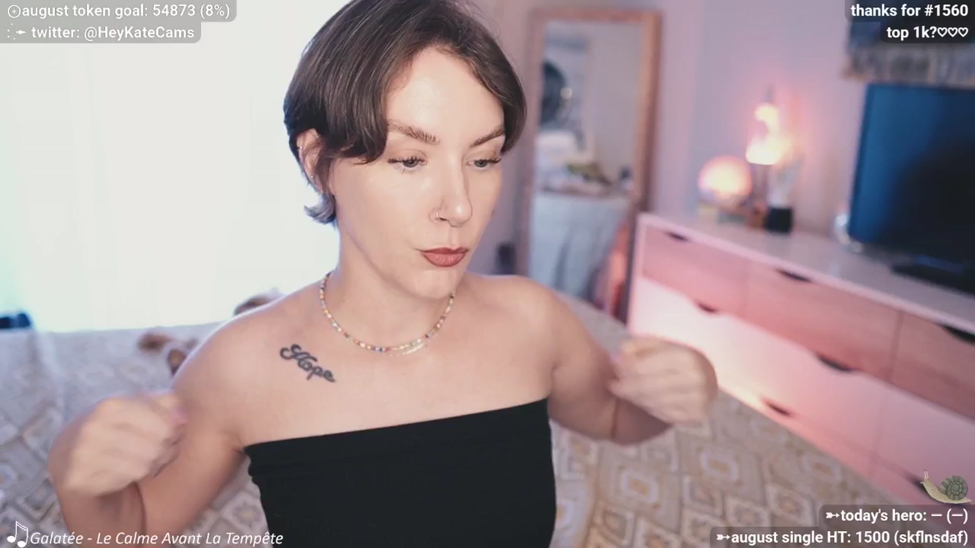 Gallery image thumbnail from HeyKate's myfreecams stream on, 08/07/2025, 23:53 image 2 of 20