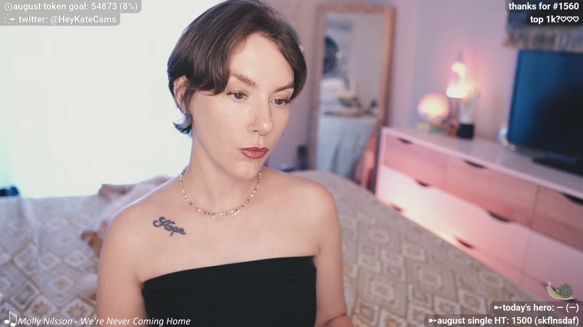 Gallery image thumbnail from HeyKate's myfreecams stream on, 08/07/2025, 23:53 image 14 of 20