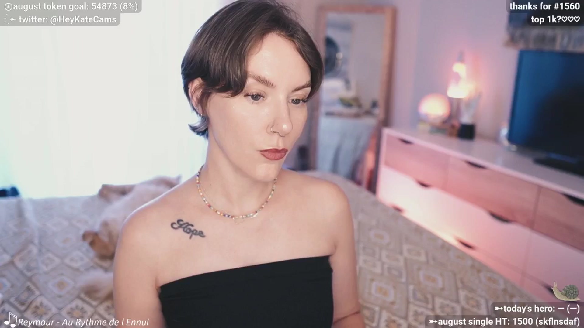 Gallery image thumbnail from HeyKate's myfreecams stream on, 08/07/2025, 23:53 image 13 of 20