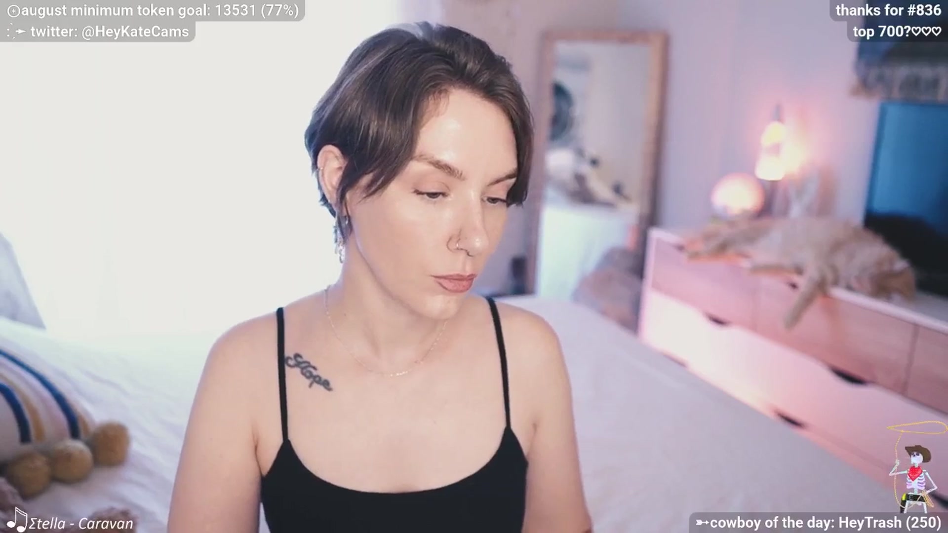 Gallery image thumbnail from HeyKate's myfreecams stream on, 08/27/2025, 24:46 image 13 of 20