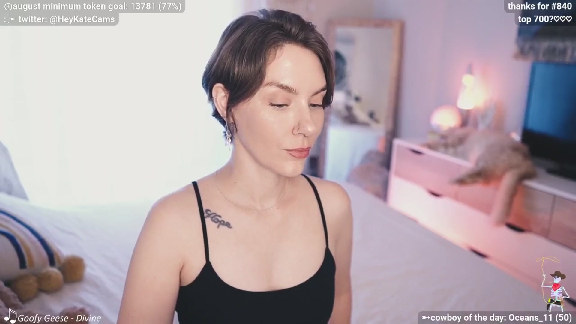 Gallery image thumbnail from HeyKate's myfreecams stream on, 08/27/2025, 24:46 image 7 of 20