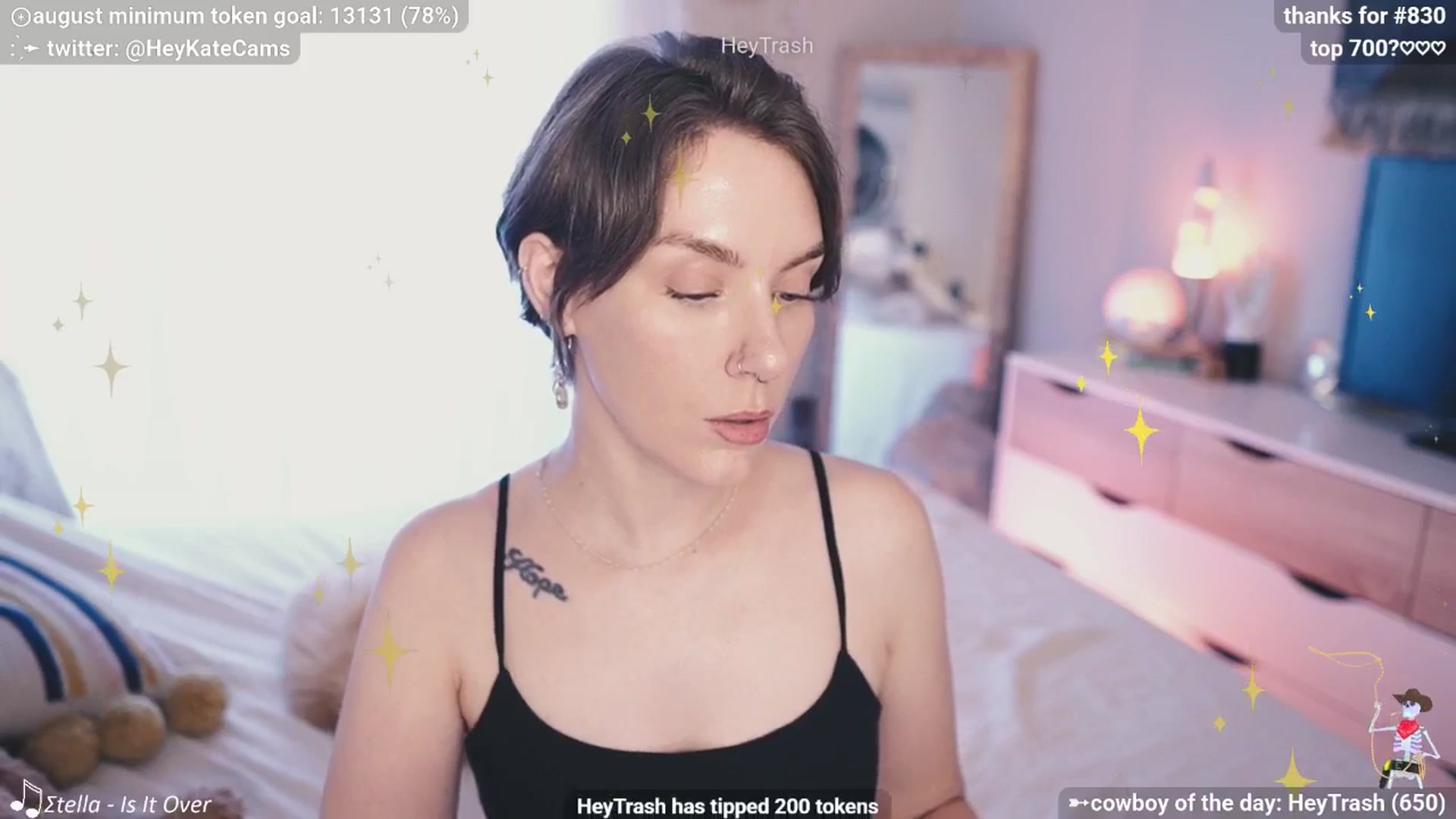 Gallery image thumbnail from HeyKate's myfreecams stream on, 08/27/2025, 24:46 image 17 of 20