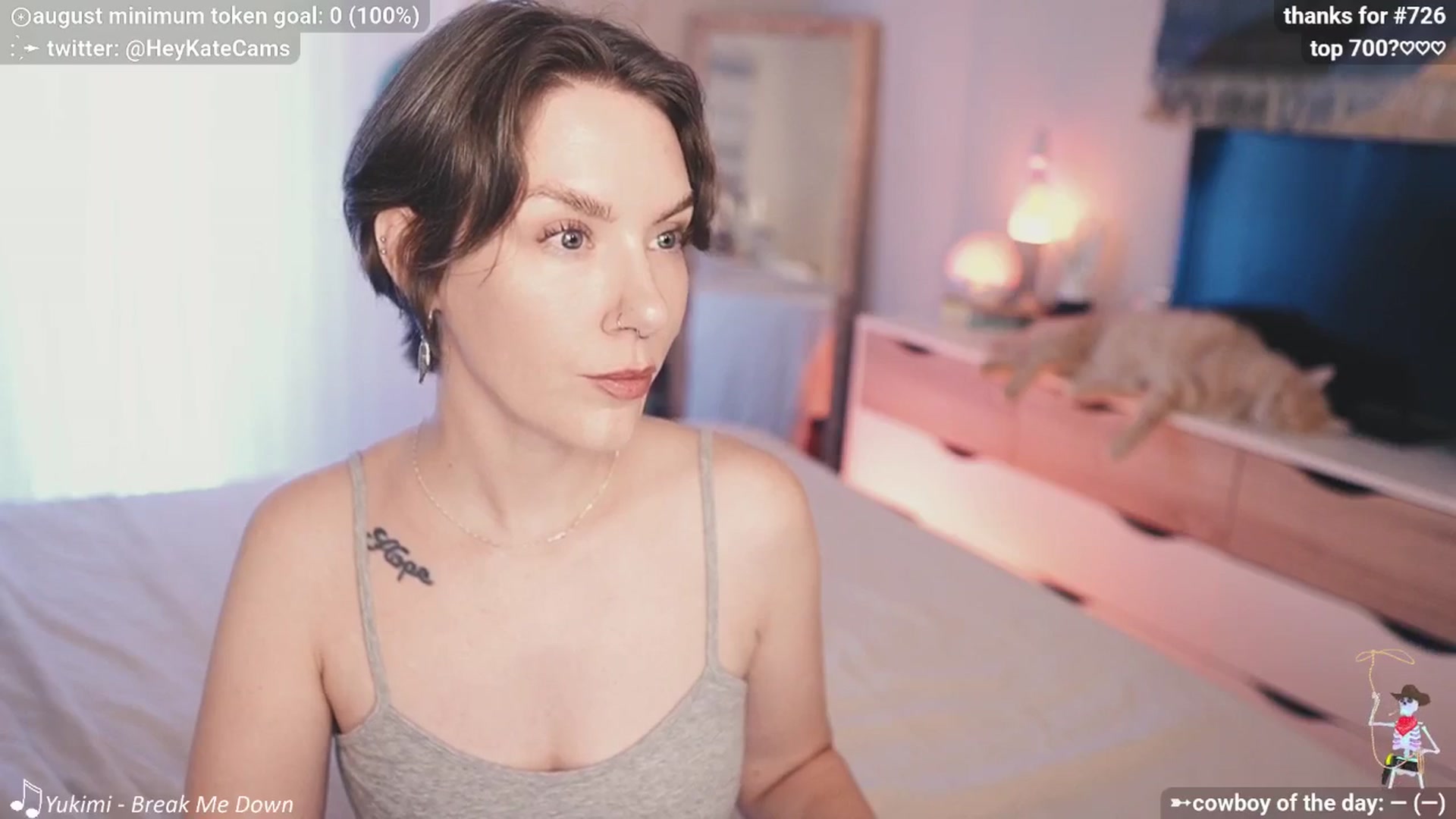 Gallery image thumbnail from HeyKate's myfreecams stream on, 09/01/2025, 24:36 image 2 of 20