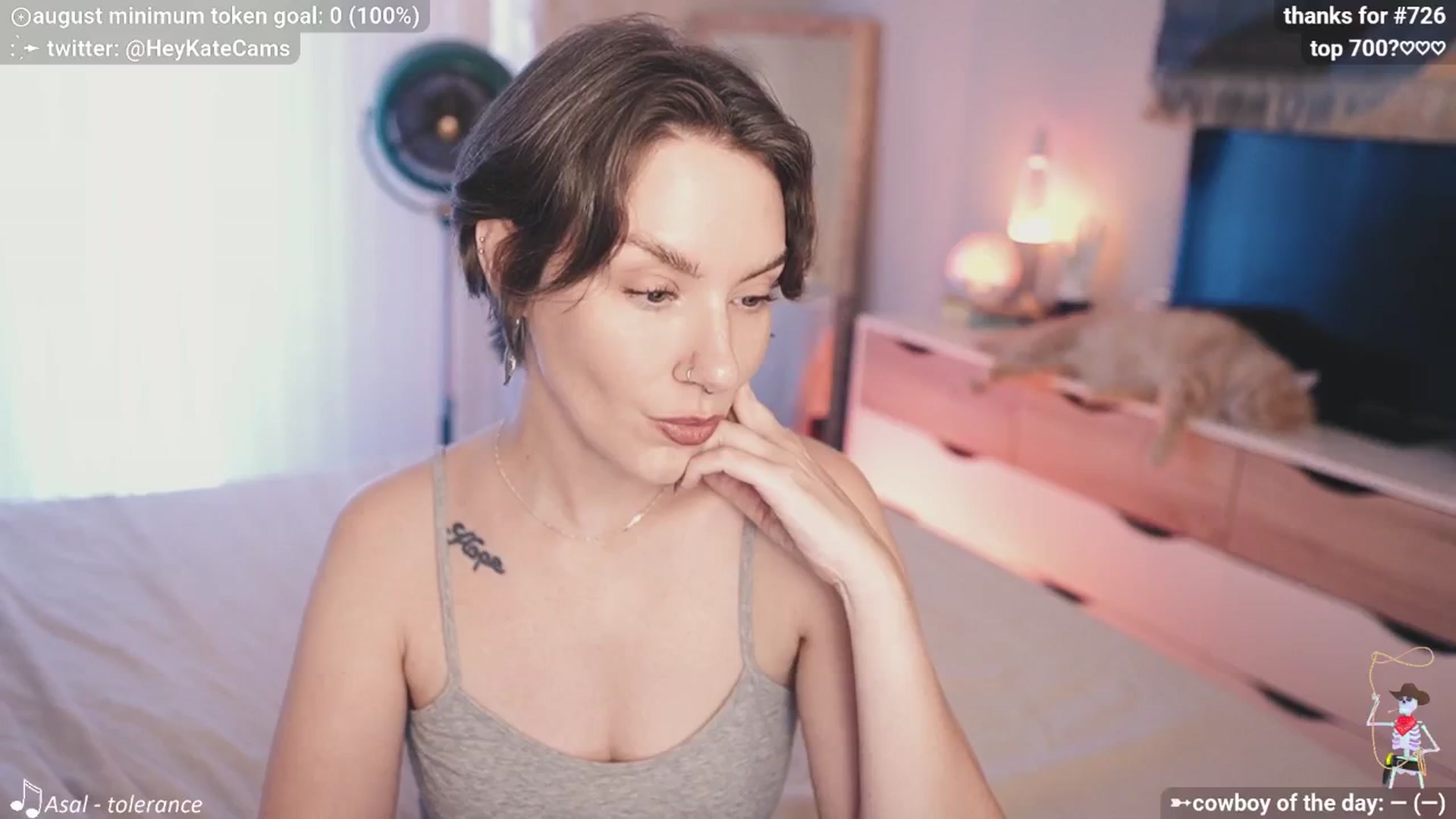 Gallery image thumbnail from HeyKate's myfreecams stream on, 09/01/2025, 24:36 image 1 of 20