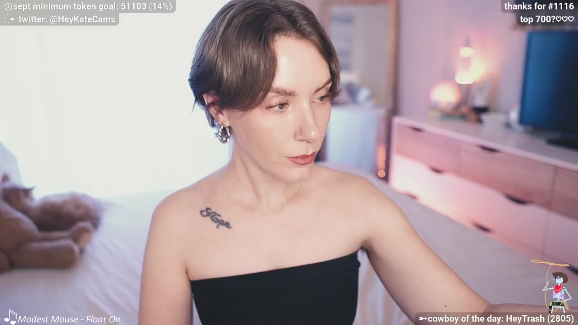 Gallery image thumbnail from HeyKate's myfreecams stream on, 09/07/2025, 02:13 image 8 of 20