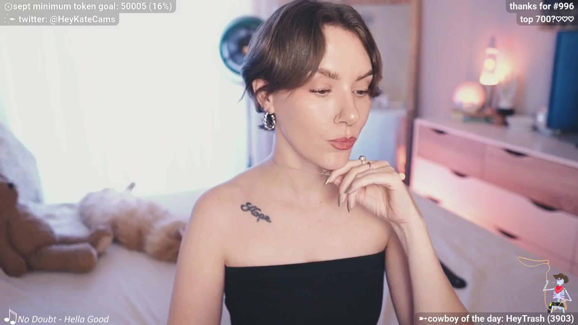 Gallery image thumbnail from HeyKate's myfreecams stream on, 09/07/2025, 02:13 image 9 of 20