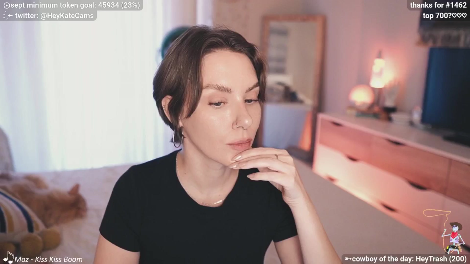 Gallery image thumbnail from HeyKate's myfreecams stream on, 09/13/2025, 02:24 image 9 of 20