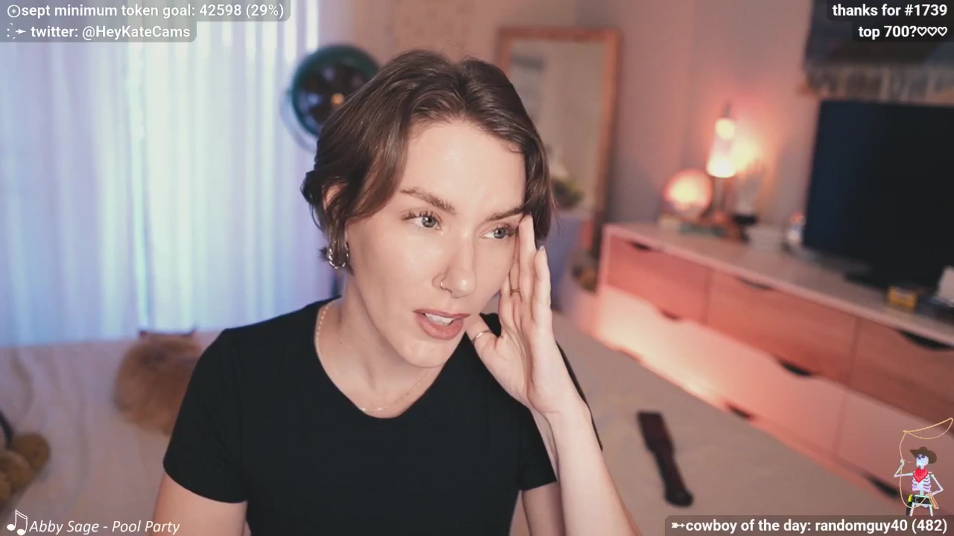 Gallery image thumbnail from HeyKate's myfreecams stream on, 09/19/2025, 02:14 image 13 of 20