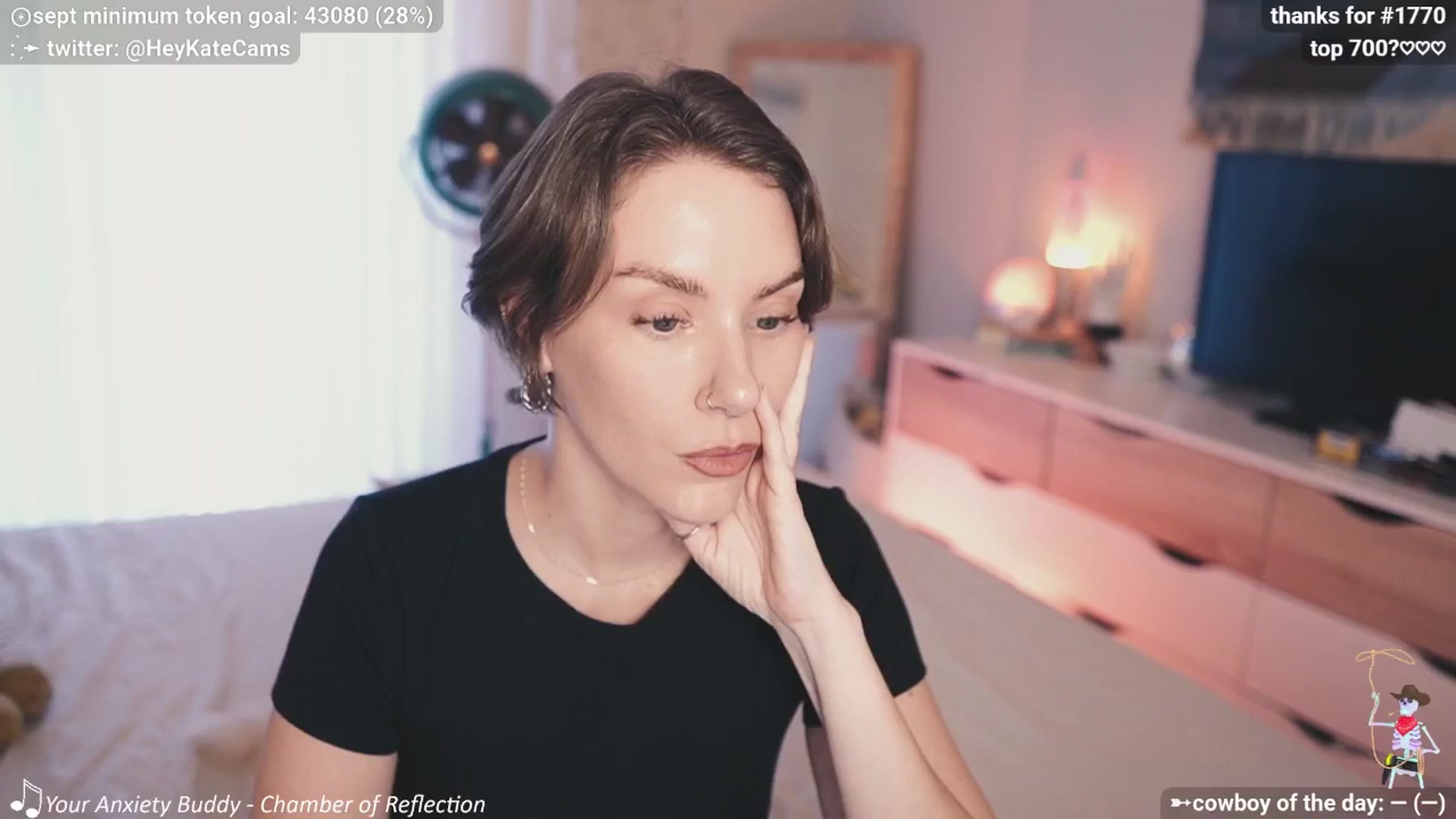 Gallery image thumbnail from HeyKate's myfreecams stream on, 09/19/2025, 02:14 image 1 of 20