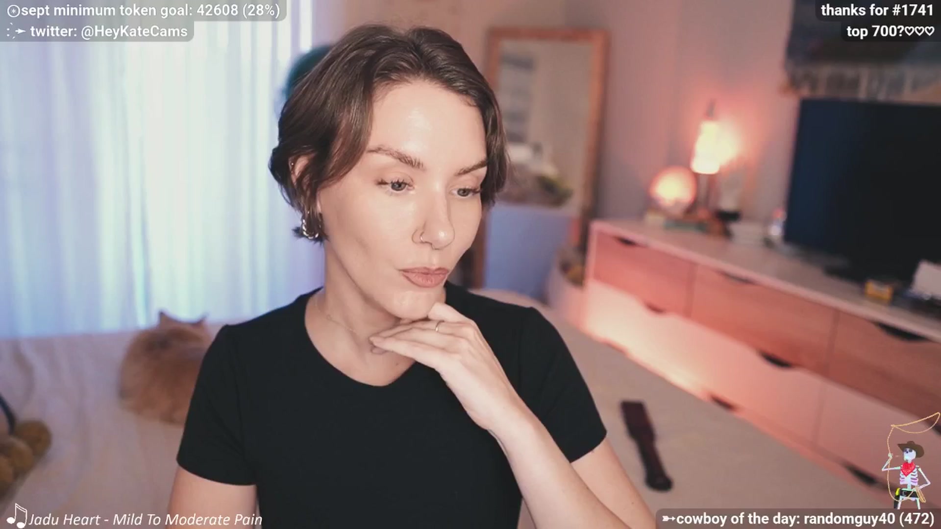 Gallery image thumbnail from HeyKate's myfreecams stream on, 09/19/2025, 02:14 image 12 of 20