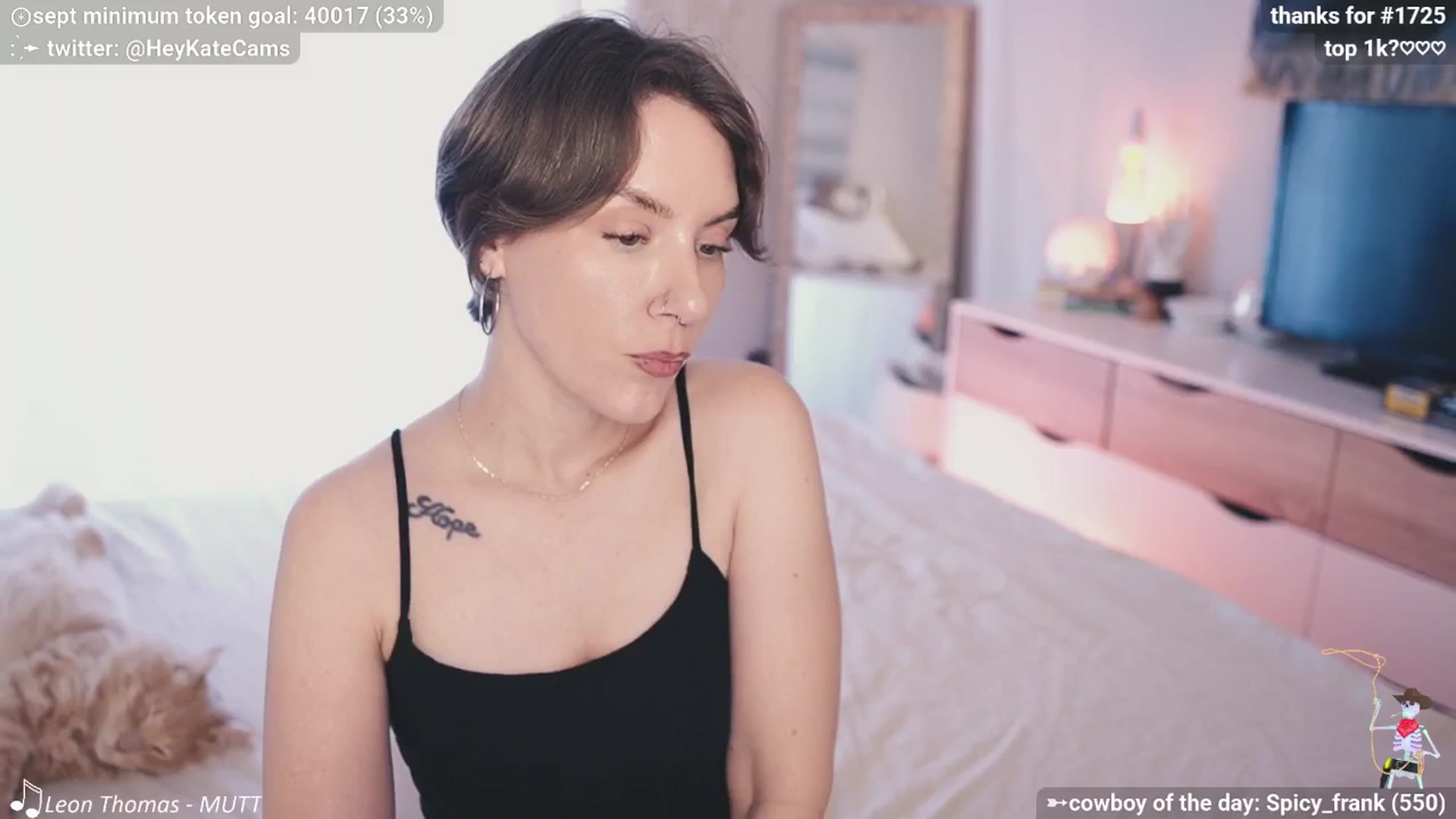 Gallery image thumbnail from HeyKate's myfreecams stream on, 09/21/2025, 23:47 image 18 of 20