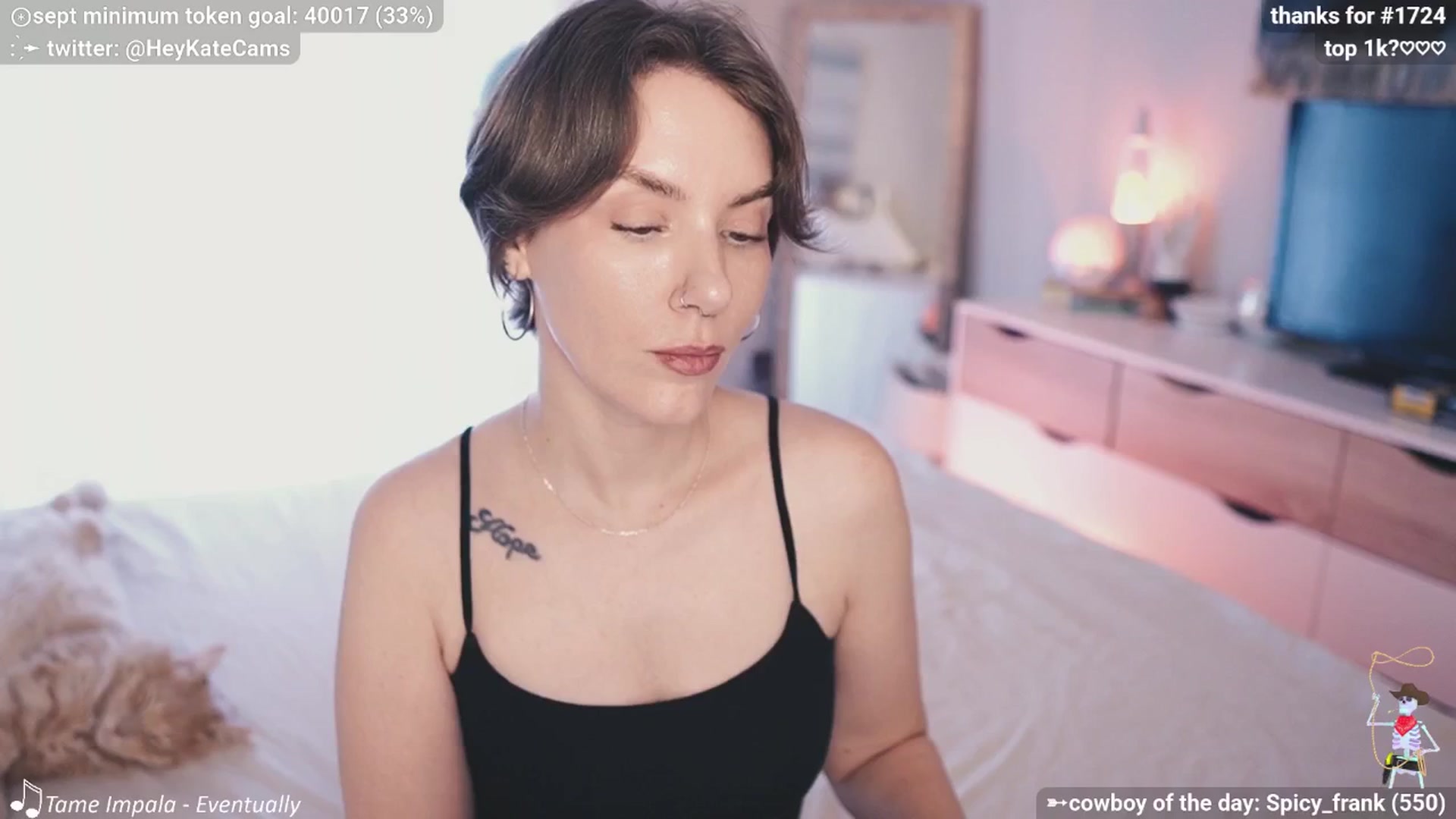 Gallery image thumbnail from HeyKate's myfreecams stream on, 09/21/2025, 23:47 image 15 of 20