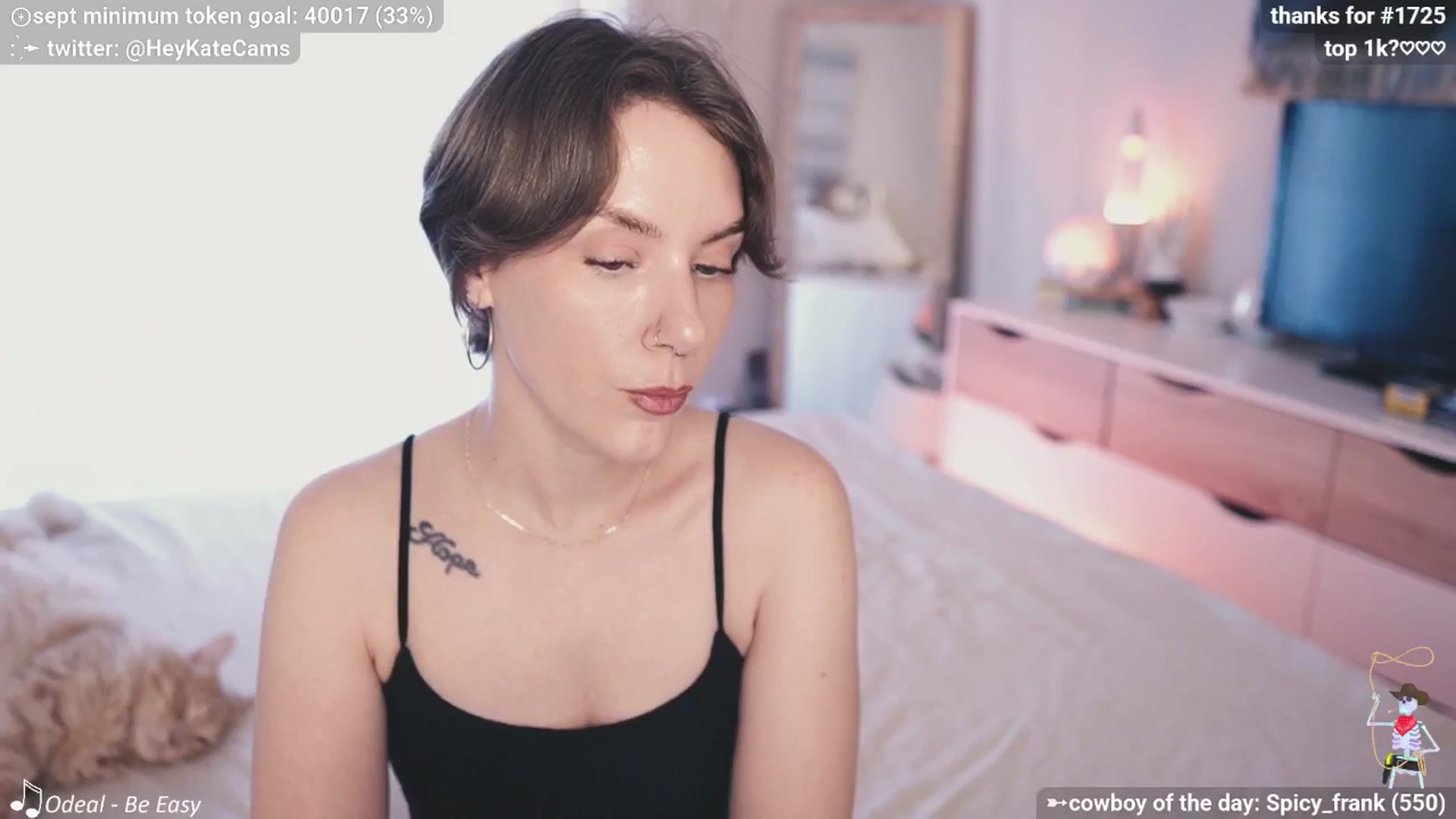 Gallery image thumbnail from HeyKate's myfreecams stream on, 09/21/2025, 23:47 image 19 of 20