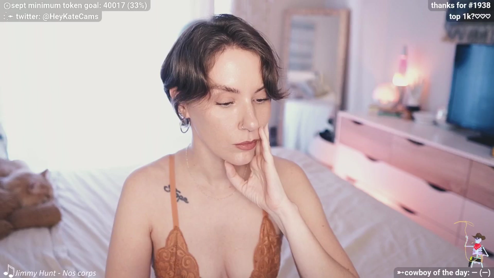 Gallery image thumbnail from HeyKate's myfreecams stream on, 09/25/2025, 23:27 image 16 of 20