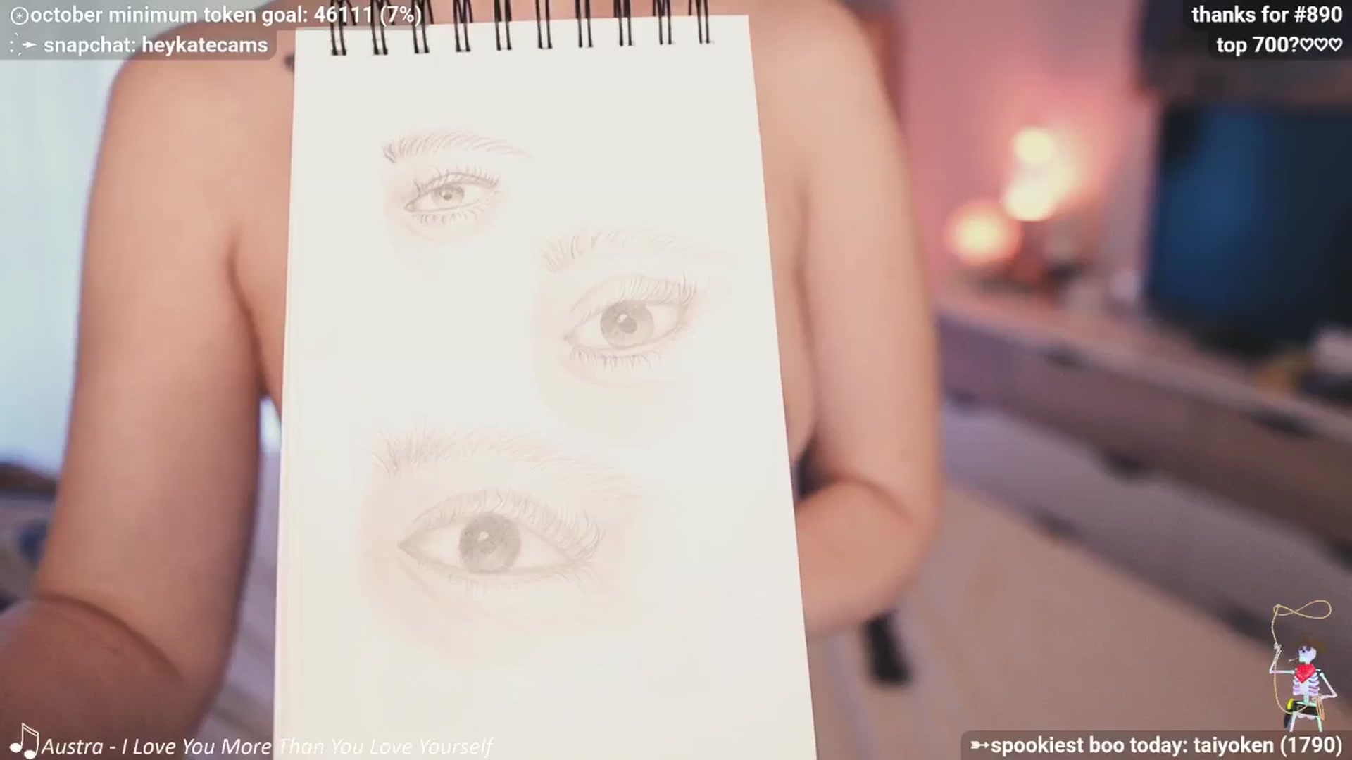 Gallery image thumbnail from HeyKate's myfreecams stream on, 10/05/2025, 02:37 image 7 of 20