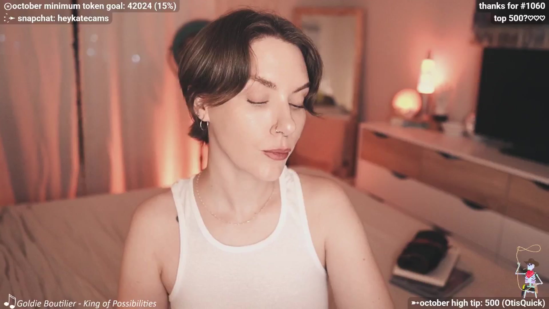 Gallery image thumbnail from HeyKate's myfreecams stream on, 10/10/2025, 02:49 image 16 of 20
