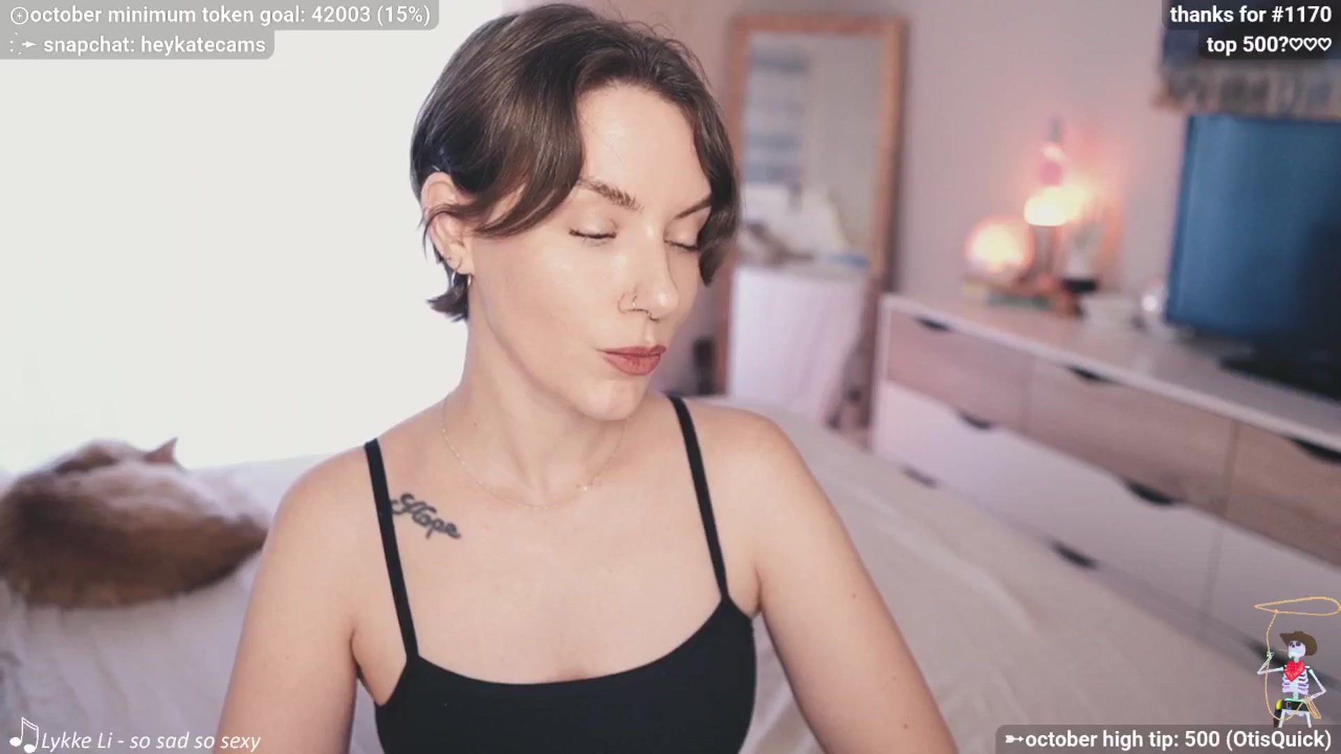 Gallery image thumbnail from HeyKate's myfreecams stream on, 10/11/2025, 02:57 image 1 of 20