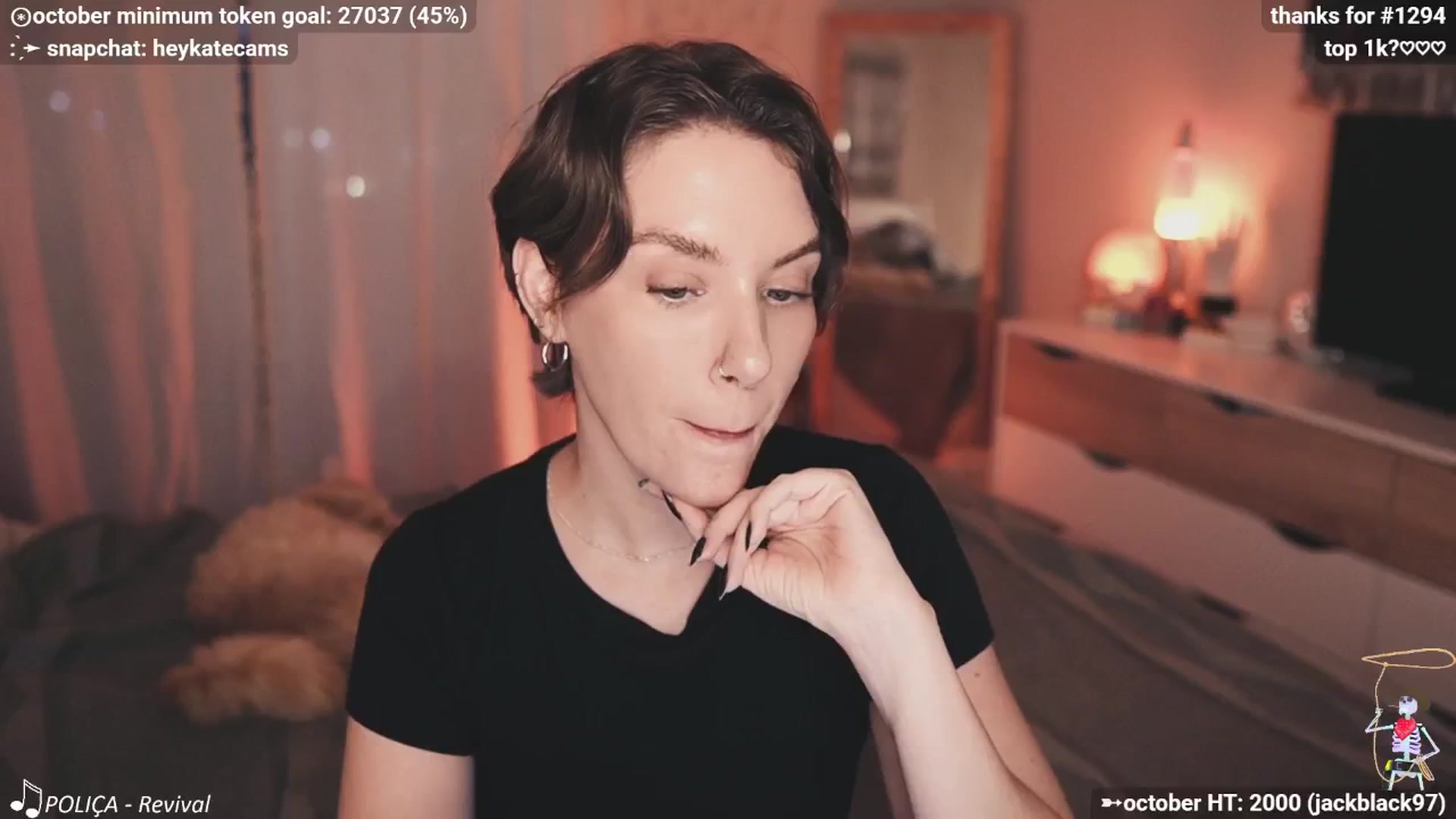 Gallery image thumbnail from HeyKate's myfreecams stream on, 10/24/2025, 01:52 image 14 of 20