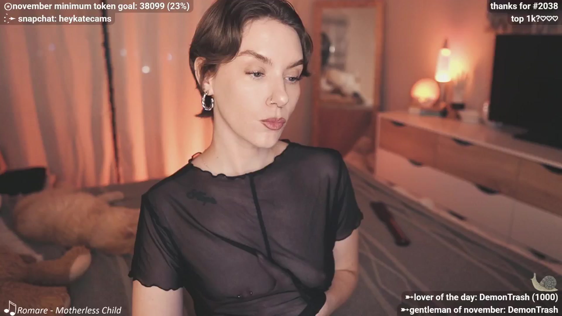 Gallery image thumbnail from HeyKate's myfreecams stream on, 11/16/2025, 03:44 image 8 of 20