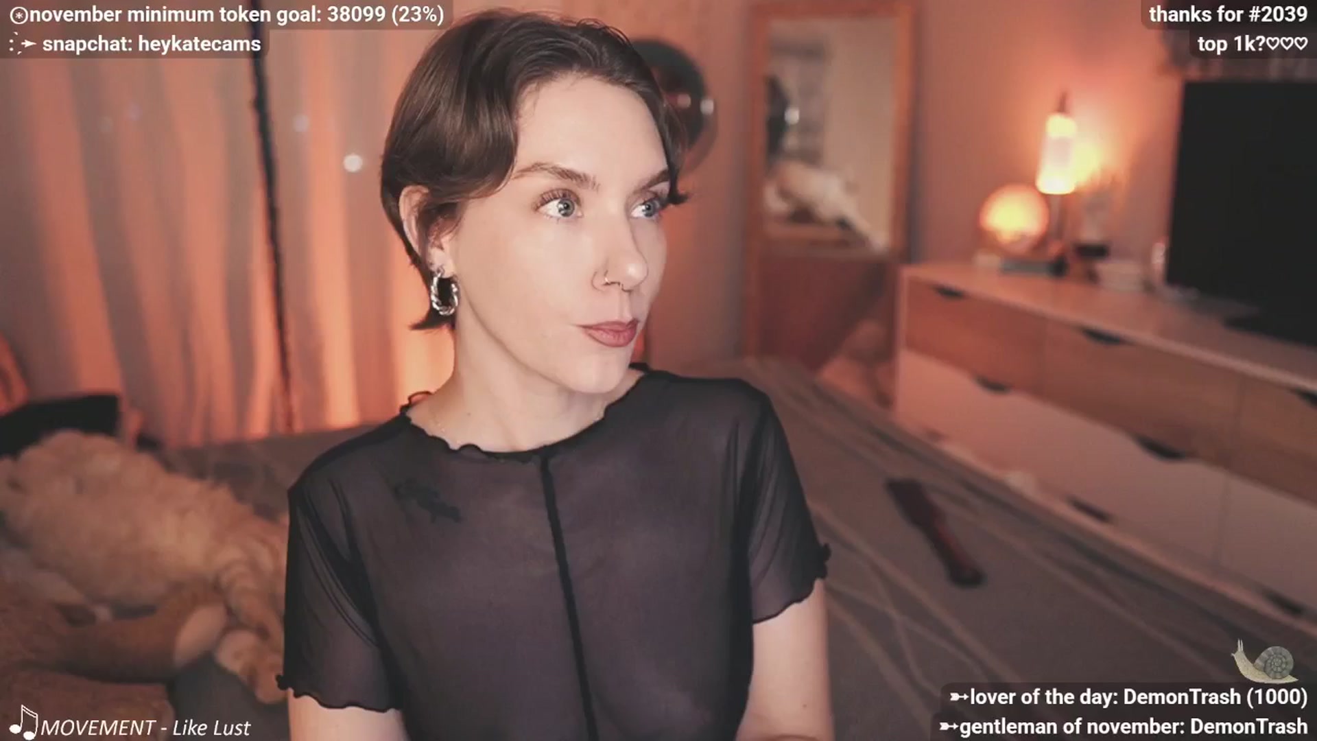 Gallery image thumbnail from HeyKate's myfreecams stream on, 11/16/2025, 03:44 image 9 of 20
