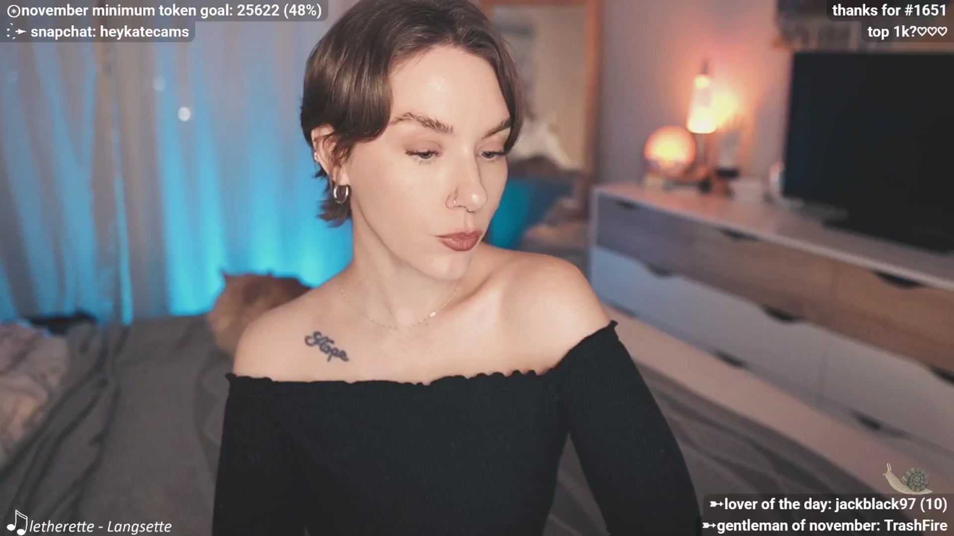 Gallery image thumbnail from HeyKate's myfreecams stream on, 11/26/2025, 02:44 image 3 of 20