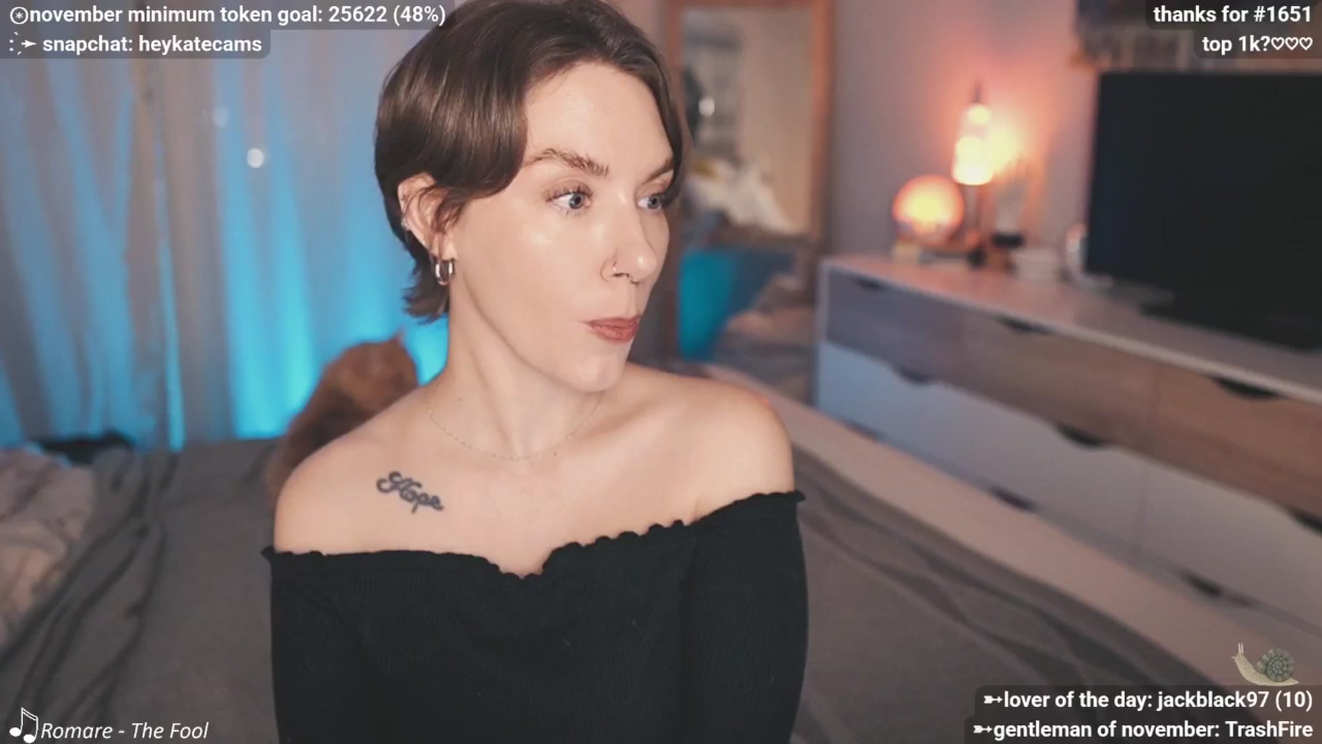 Gallery image thumbnail from HeyKate's myfreecams stream on, 11/26/2025, 02:44 image 6 of 20