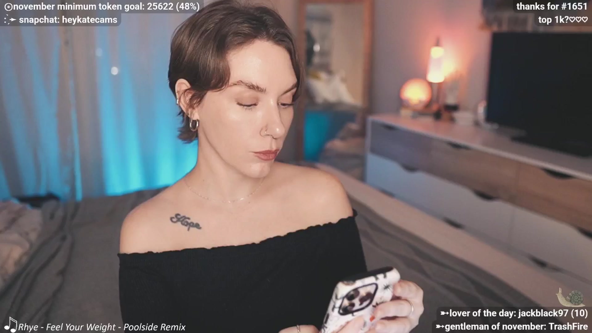 Gallery image thumbnail from HeyKate's myfreecams stream on, 11/26/2025, 02:44 image 17 of 20
