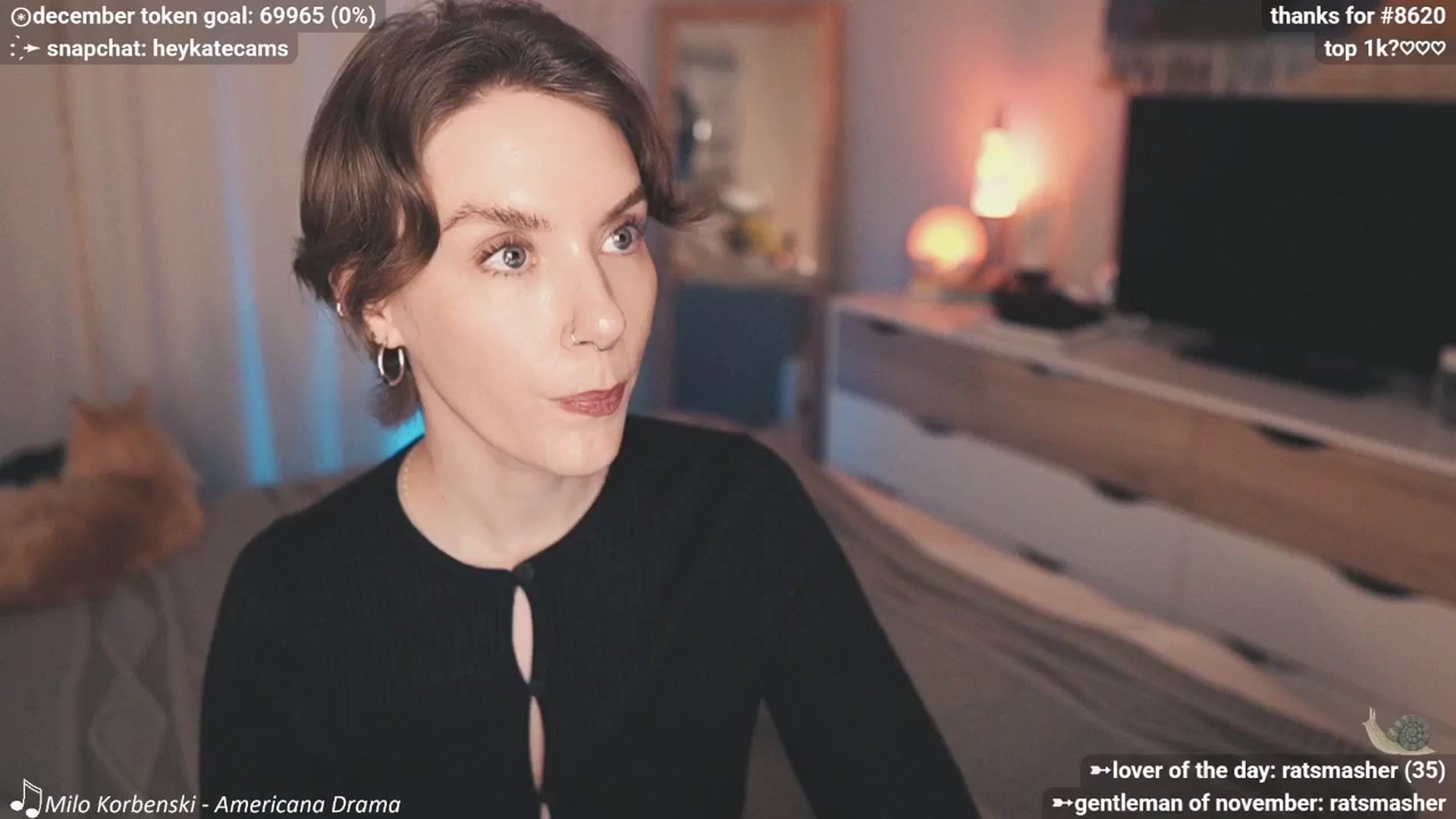 Gallery image thumbnail from HeyKate's myfreecams stream on, 12/06/2025, 03:12 image 5 of 20
