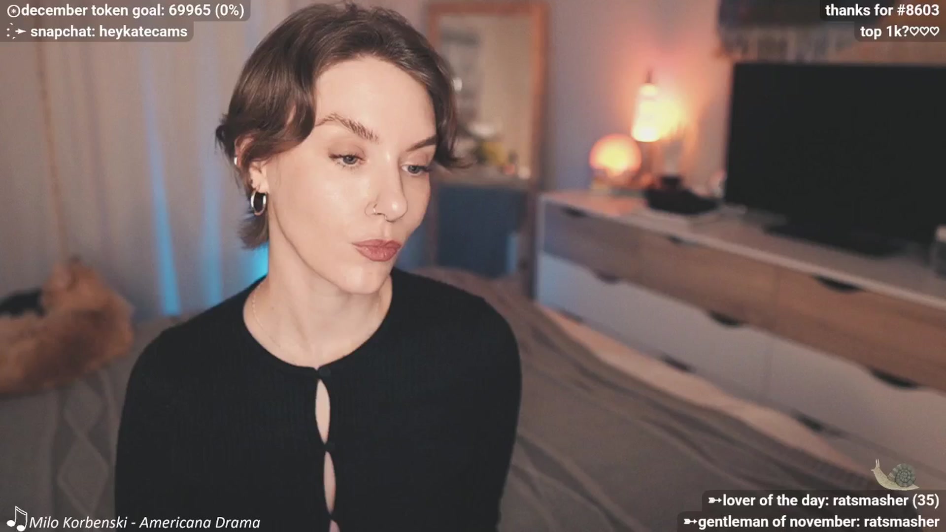 Gallery image thumbnail from HeyKate's myfreecams stream on, 12/06/2025, 03:12 image 6 of 20