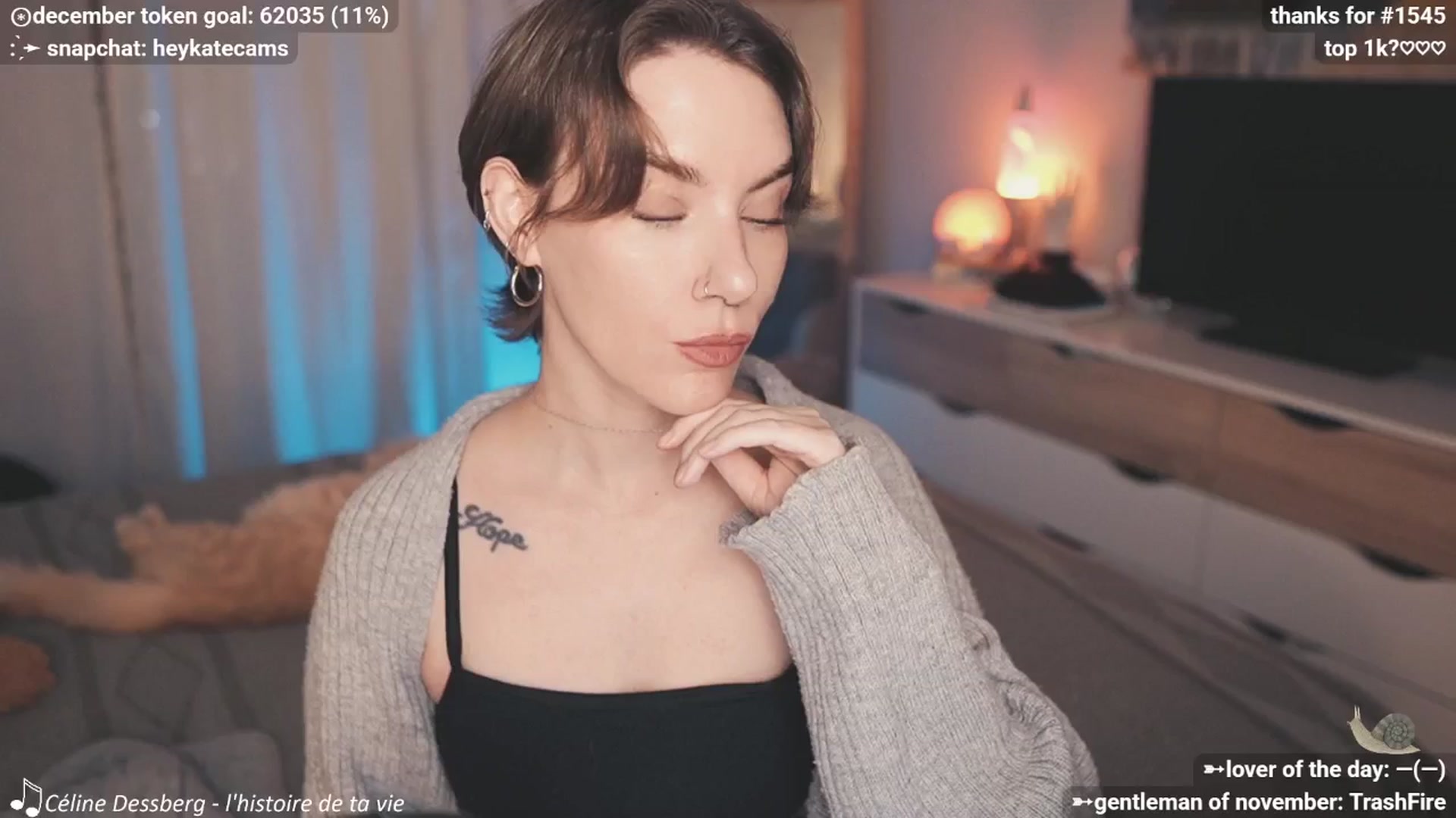 Gallery image thumbnail from HeyKate's myfreecams stream on, 12/14/2025, 03:19 image 1 of 20
