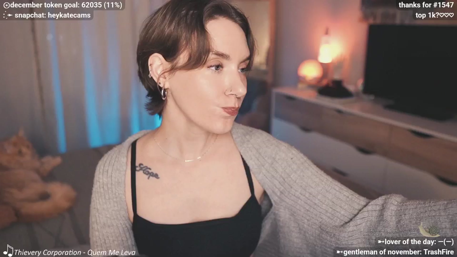 Gallery image thumbnail from HeyKate's myfreecams stream on, 12/14/2025, 03:19 image 7 of 20