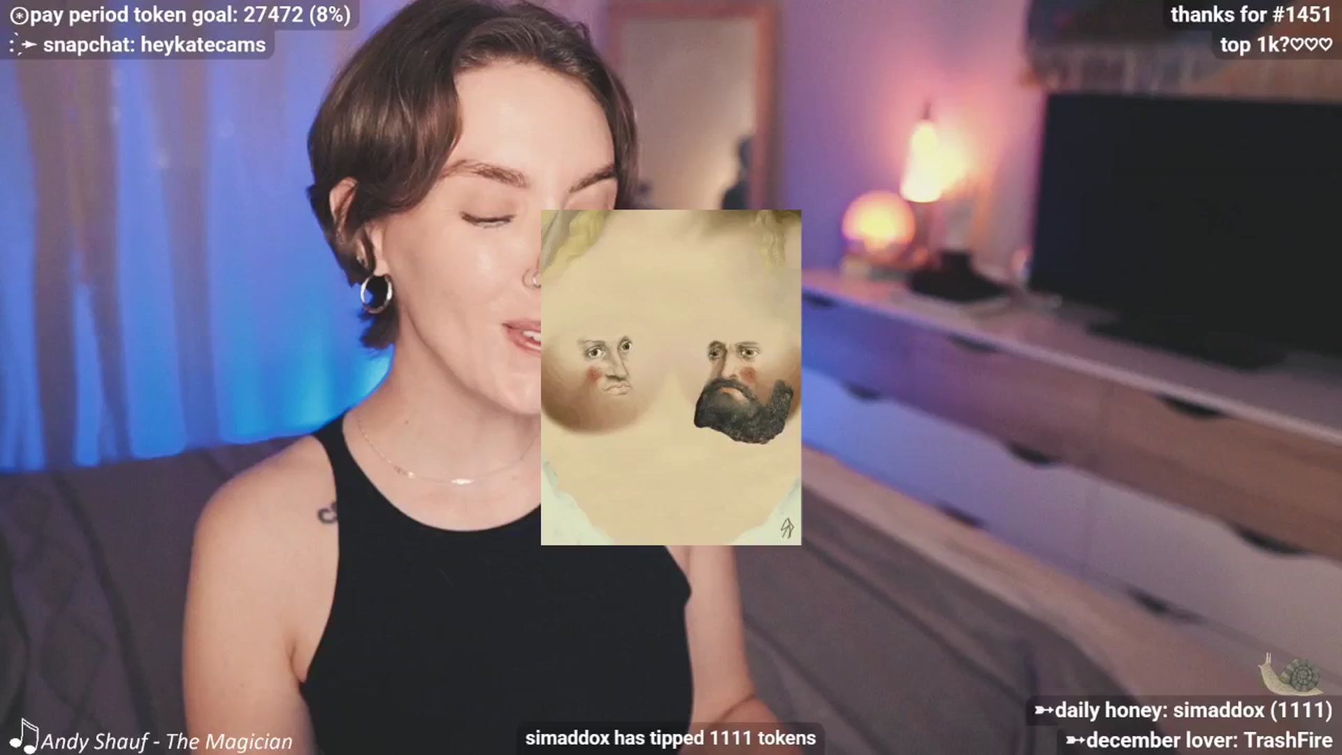 Gallery image thumbnail from HeyKate's myfreecams stream on, 12/19/2025, 03:34 image 5 of 20