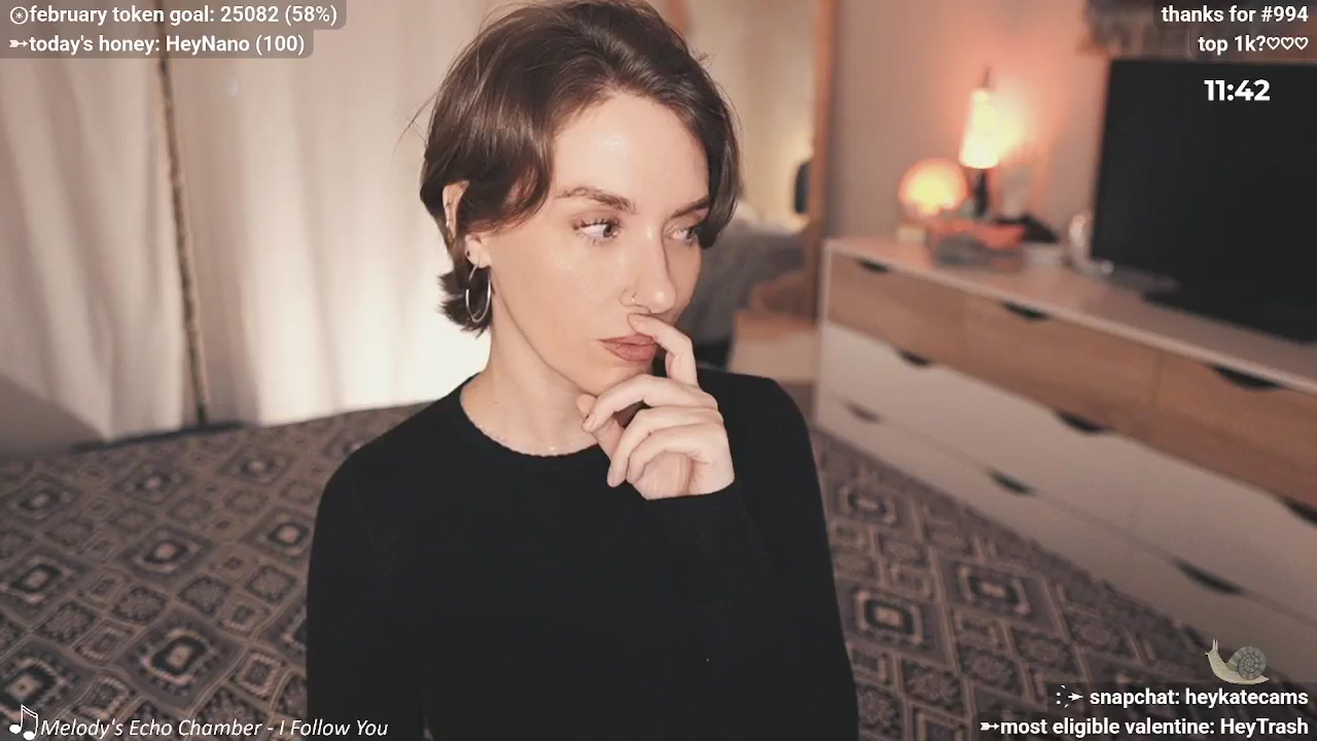 Gallery image thumbnail from HeyKate's myfreecams stream on, 02/22/2026, 04:26 image 15 of 20