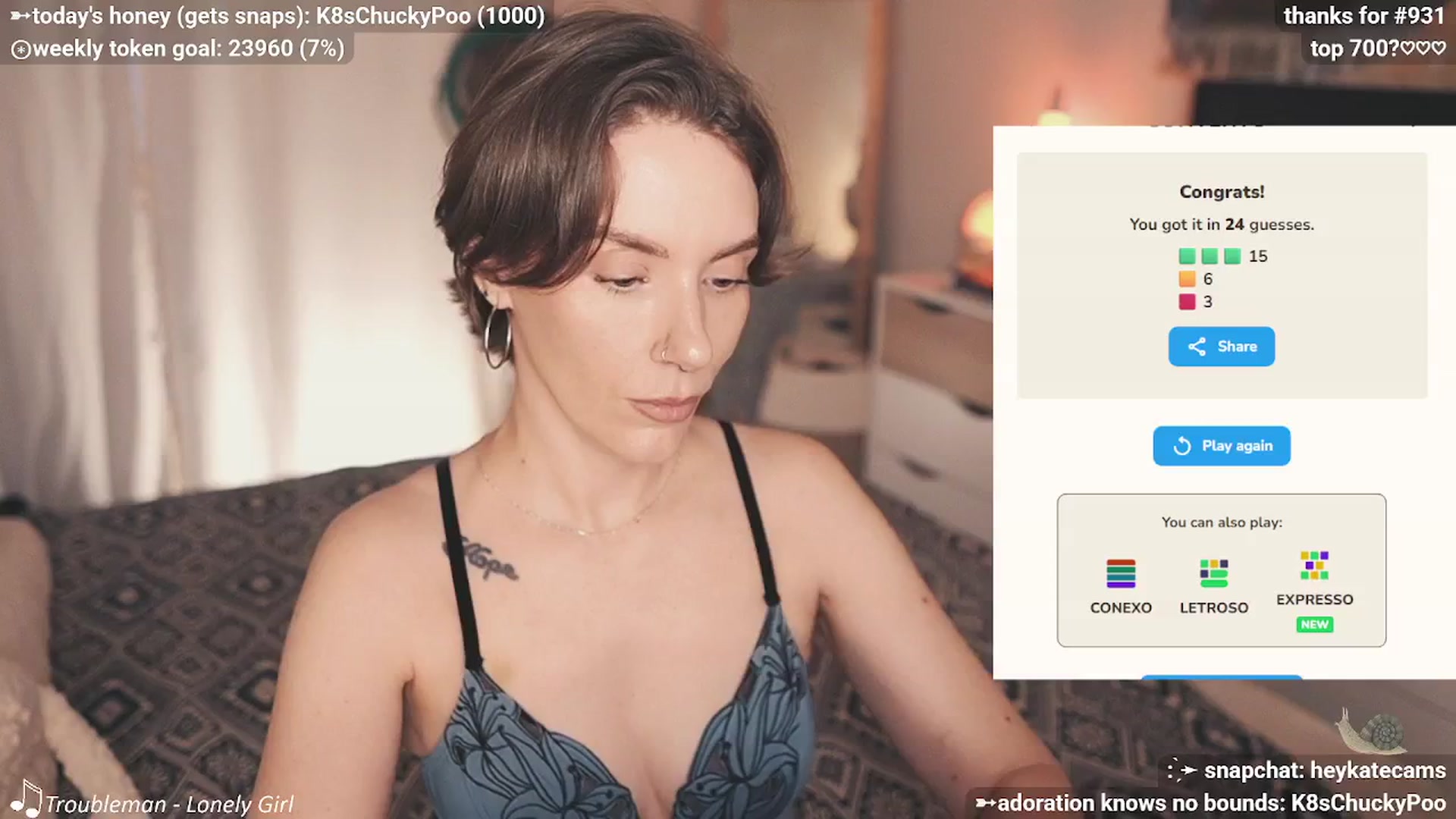 Gallery image thumbnail from HeyKate's myfreecams stream on, 03/28/2026, 03:50 image 7 of 20
