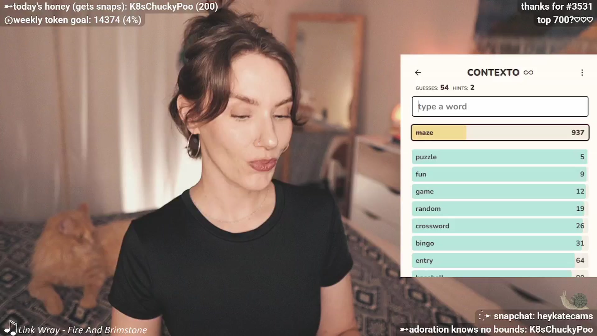 Gallery image thumbnail from HeyKate's myfreecams stream on, 04/04/2026, 04:01 image 13 of 20