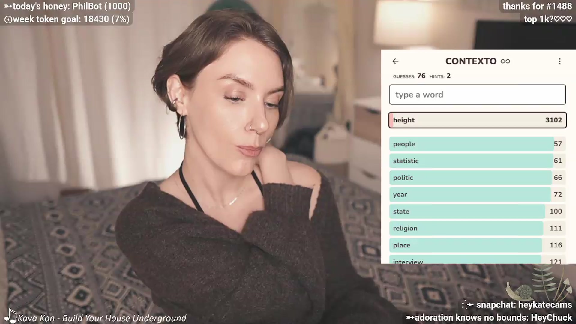 Gallery image thumbnail from HeyKate's myfreecams stream on, 04/25/2026, 03:43 image 14 of 20