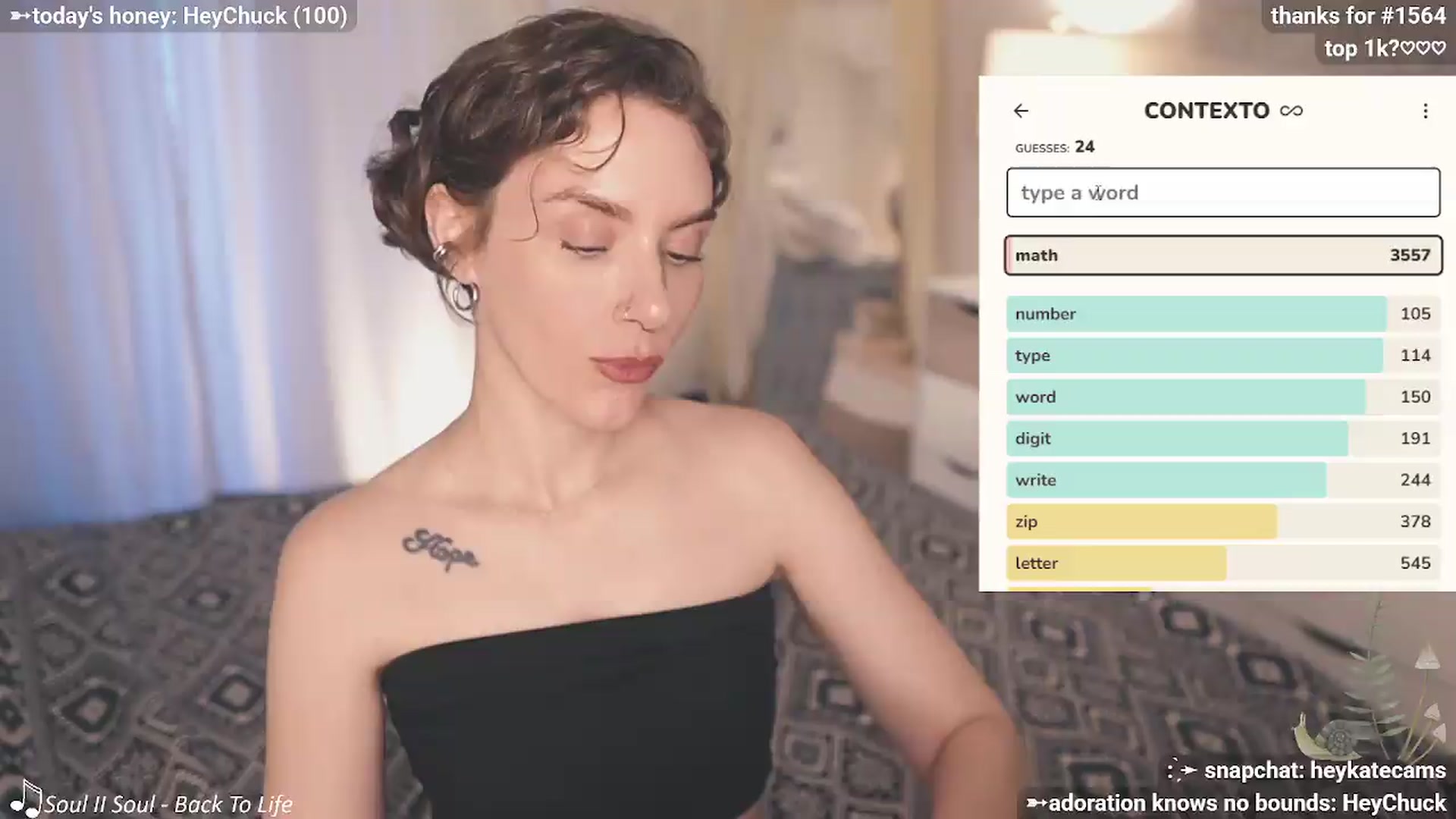 Gallery image thumbnail from HeyKate's myfreecams stream on, 05/01/2026, 02:38 image 14 of 20