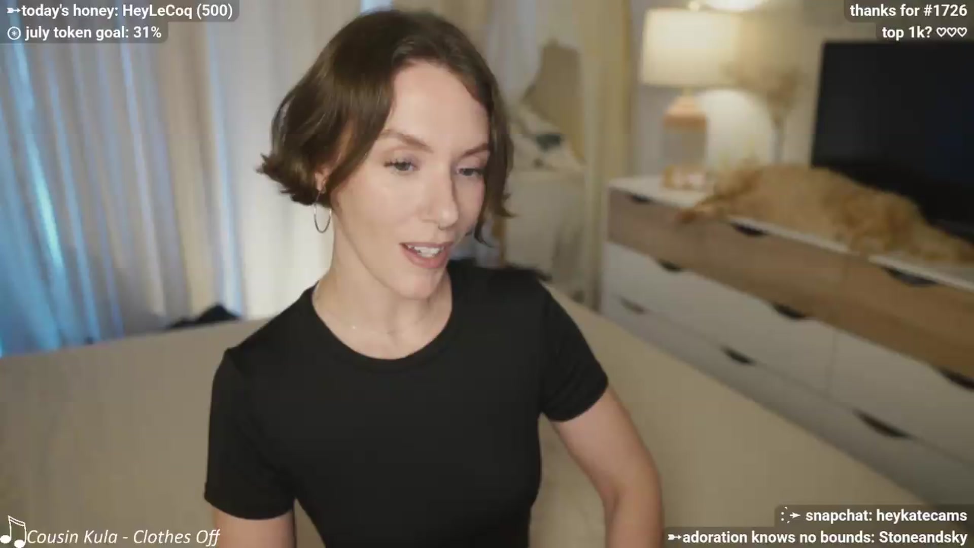 Gallery image thumbnail from HeyKate's myfreecams stream on, 07/18/2026, 02:12 image 8 of 20