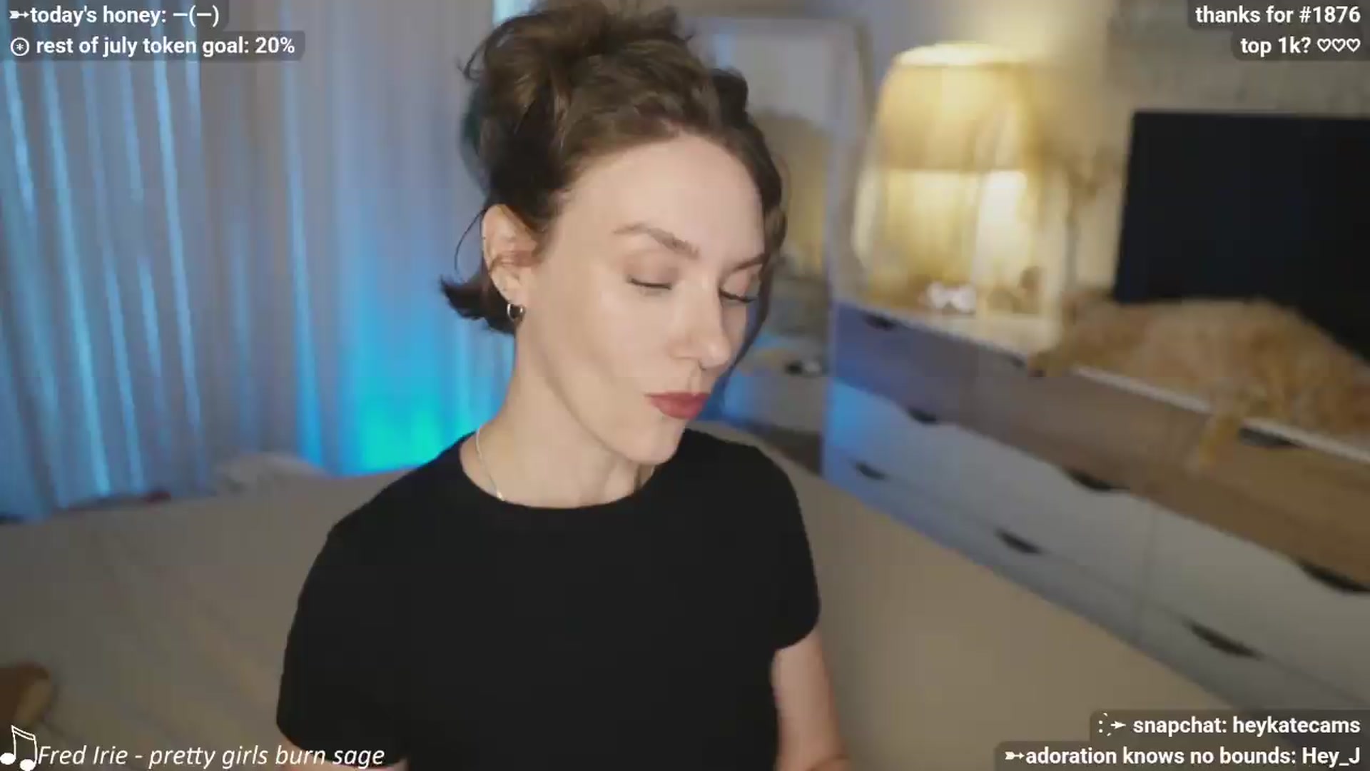 Gallery image thumbnail from HeyKate's myfreecams stream on, 07/29/2026, 02:47 image 1 of 20