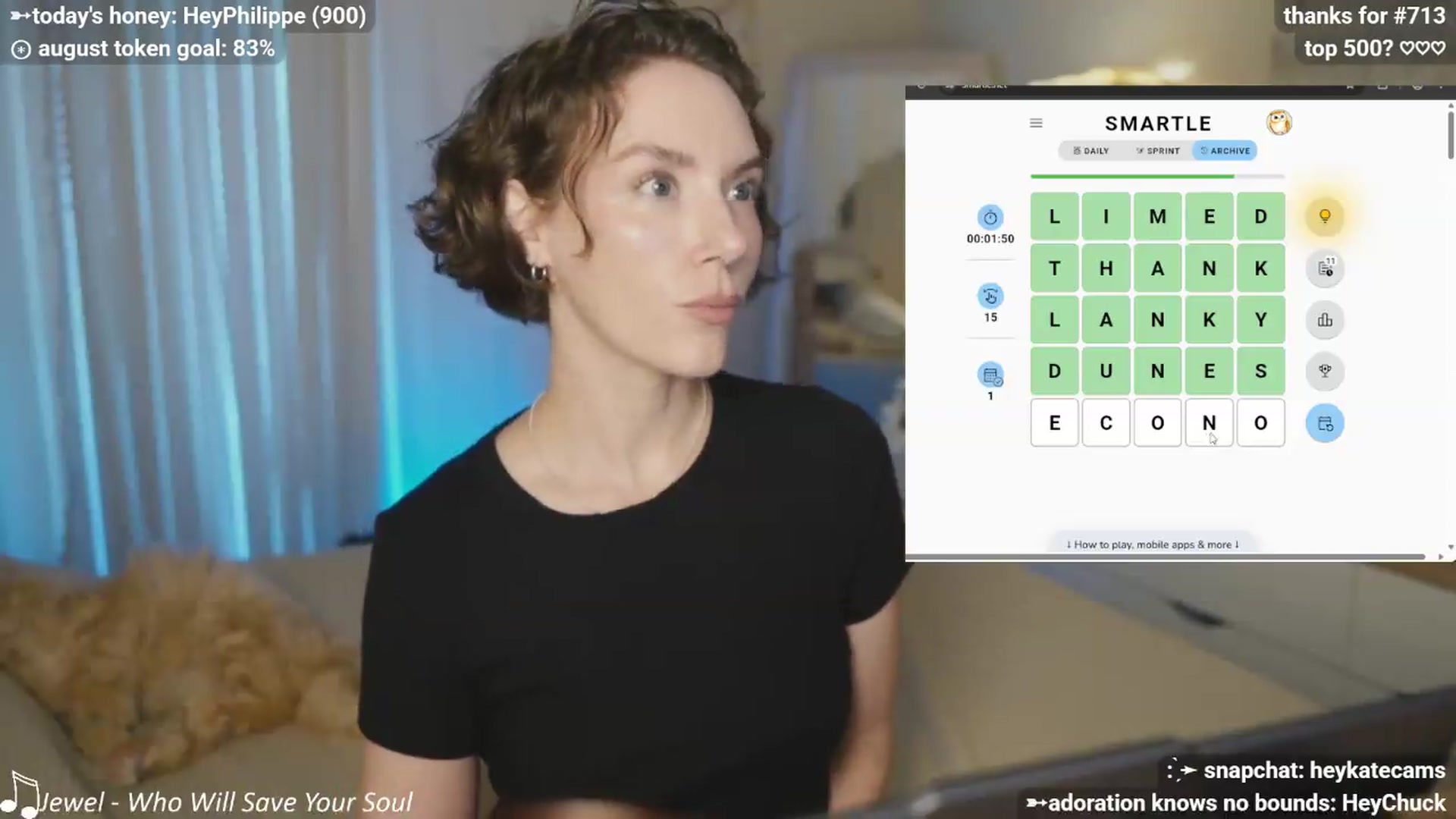 Gallery image thumbnail from HeyKate's myfreecams stream on, 08/20/2026, 02:37 image 12 of 20