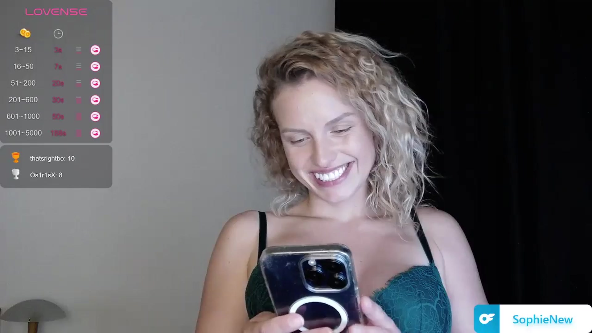 Gallery image thumbnail from HeySophii's myfreecams stream on, 06/27/2024, 08:24 image 10 of 20