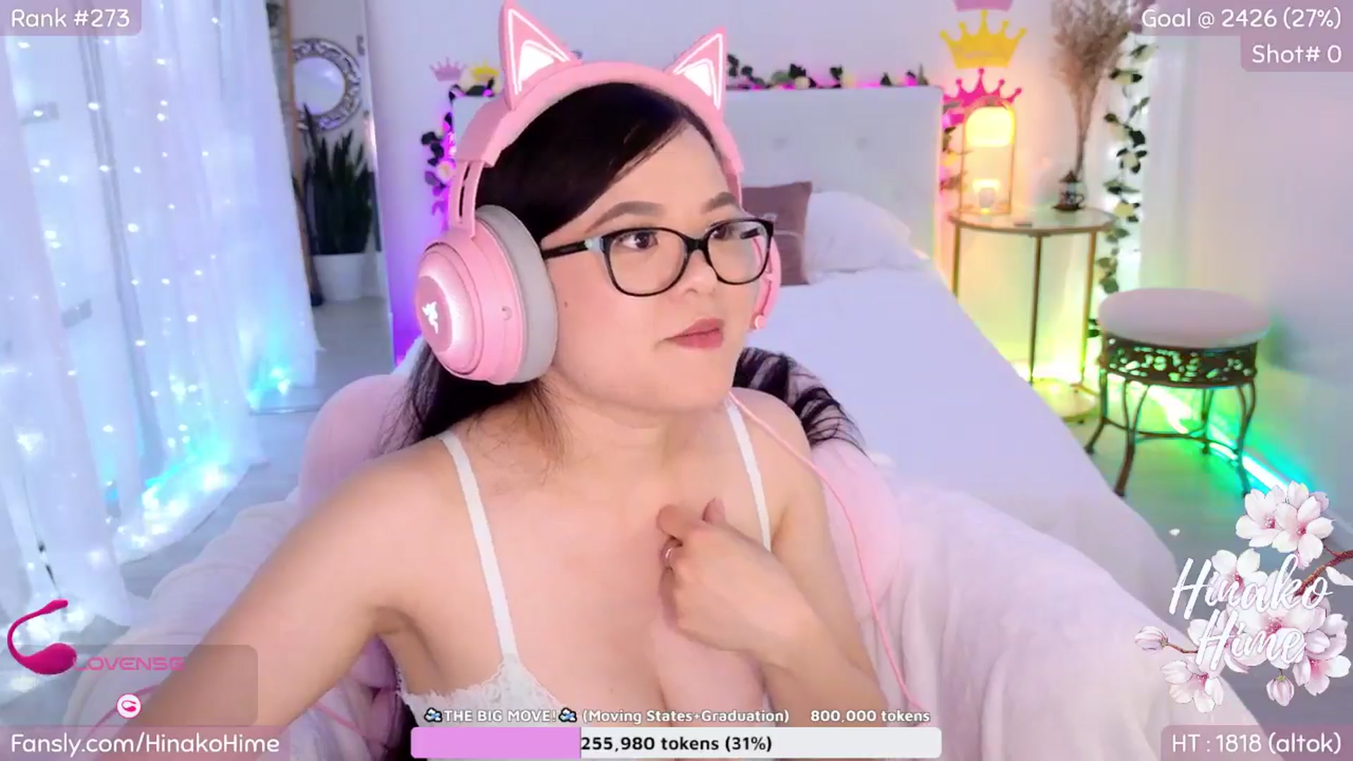 Gallery image thumbnail from HinaClarinet's myfreecams stream on, 12/03/2024, 06:29 image 11 of 20