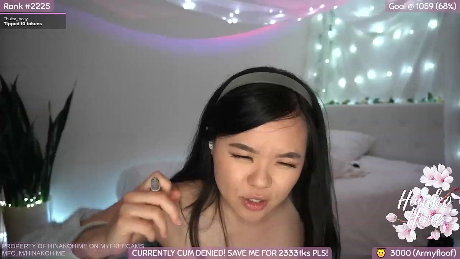 Gallery image thumbnail from HinakoHime's myfreecams stream on, 03/09/2023, 04:57 image 17 of 20