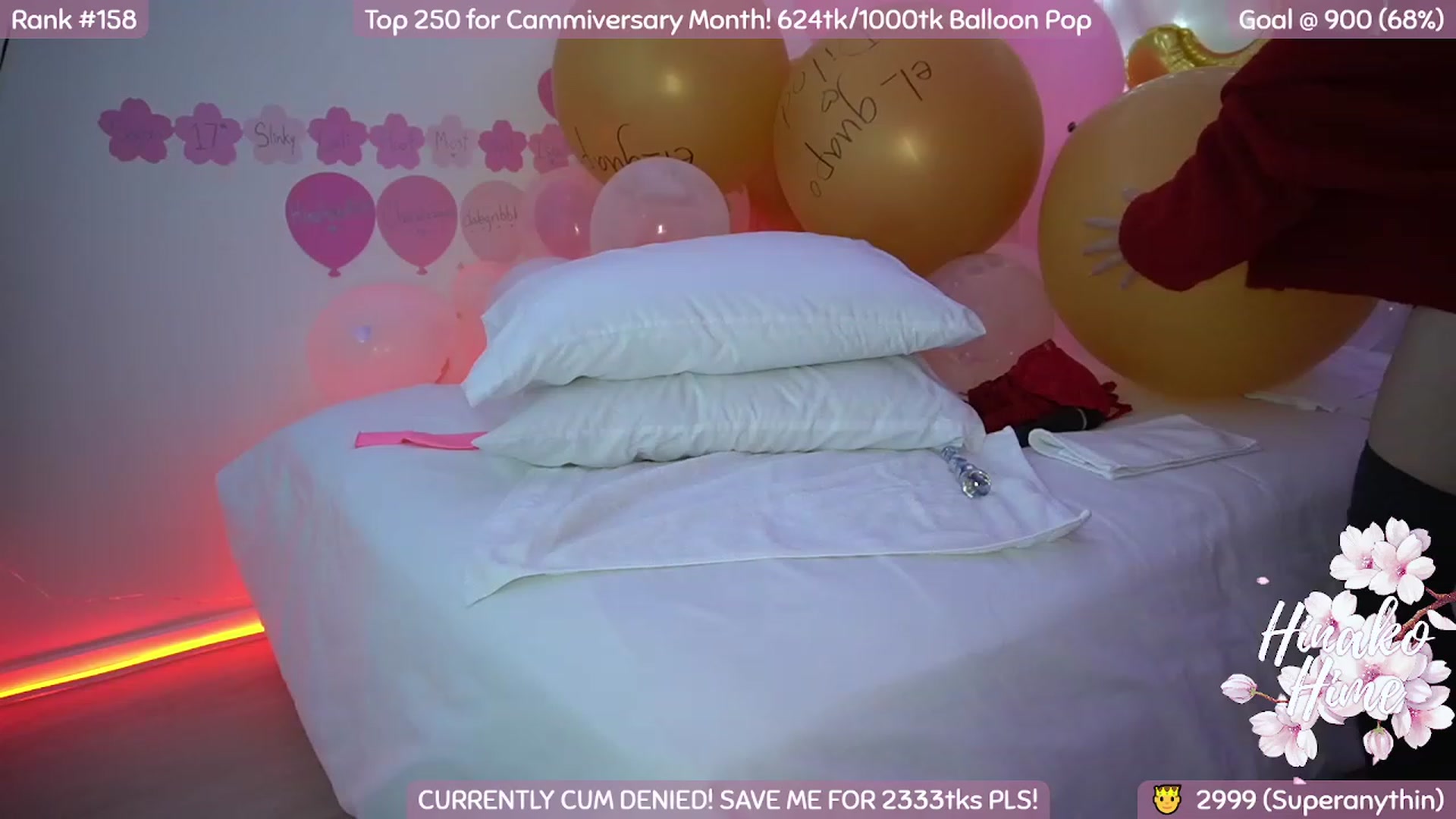 Gallery image thumbnail from HinakoHime's myfreecams stream on, 06/08/2023, 06:18 image 19 of 20