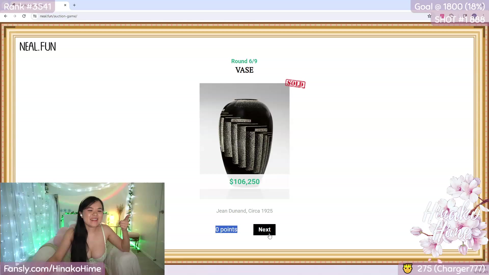 Gallery image thumbnail from HinakoHime's myfreecams stream on, 12/20/2023, 08:11 image 4 of 20