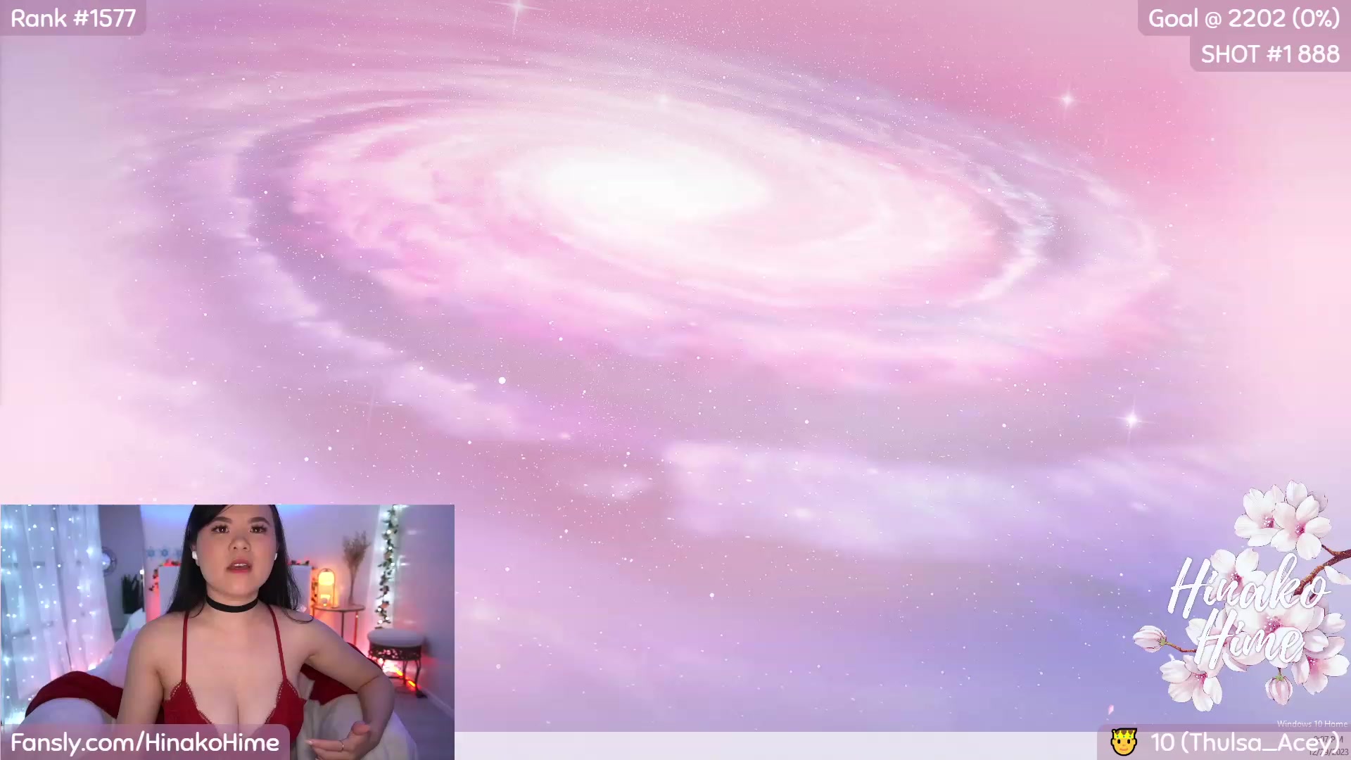 Gallery image thumbnail from HinakoHime's myfreecams stream on, 12/30/2023, 05:26 image 2 of 20