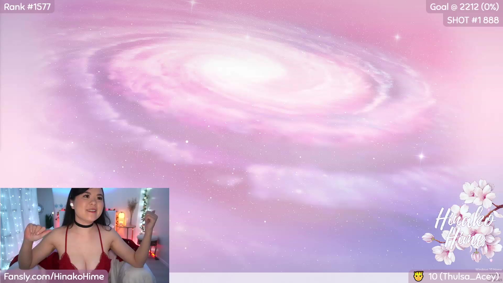 Gallery image thumbnail from HinakoHime's myfreecams stream on, 12/30/2023, 05:26 image 1 of 20