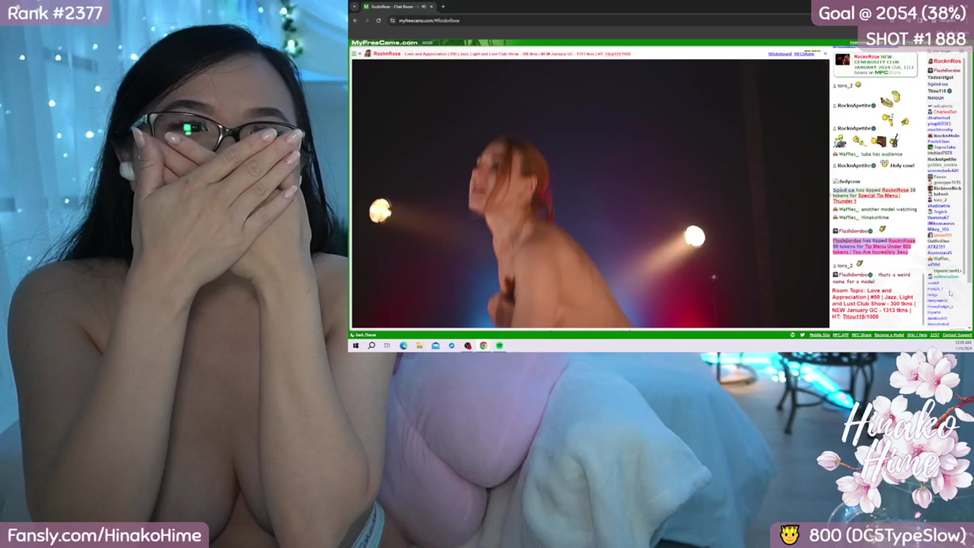 Gallery image thumbnail from HinakoHime's myfreecams stream on, 01/25/2024, 08:19 image 17 of 20